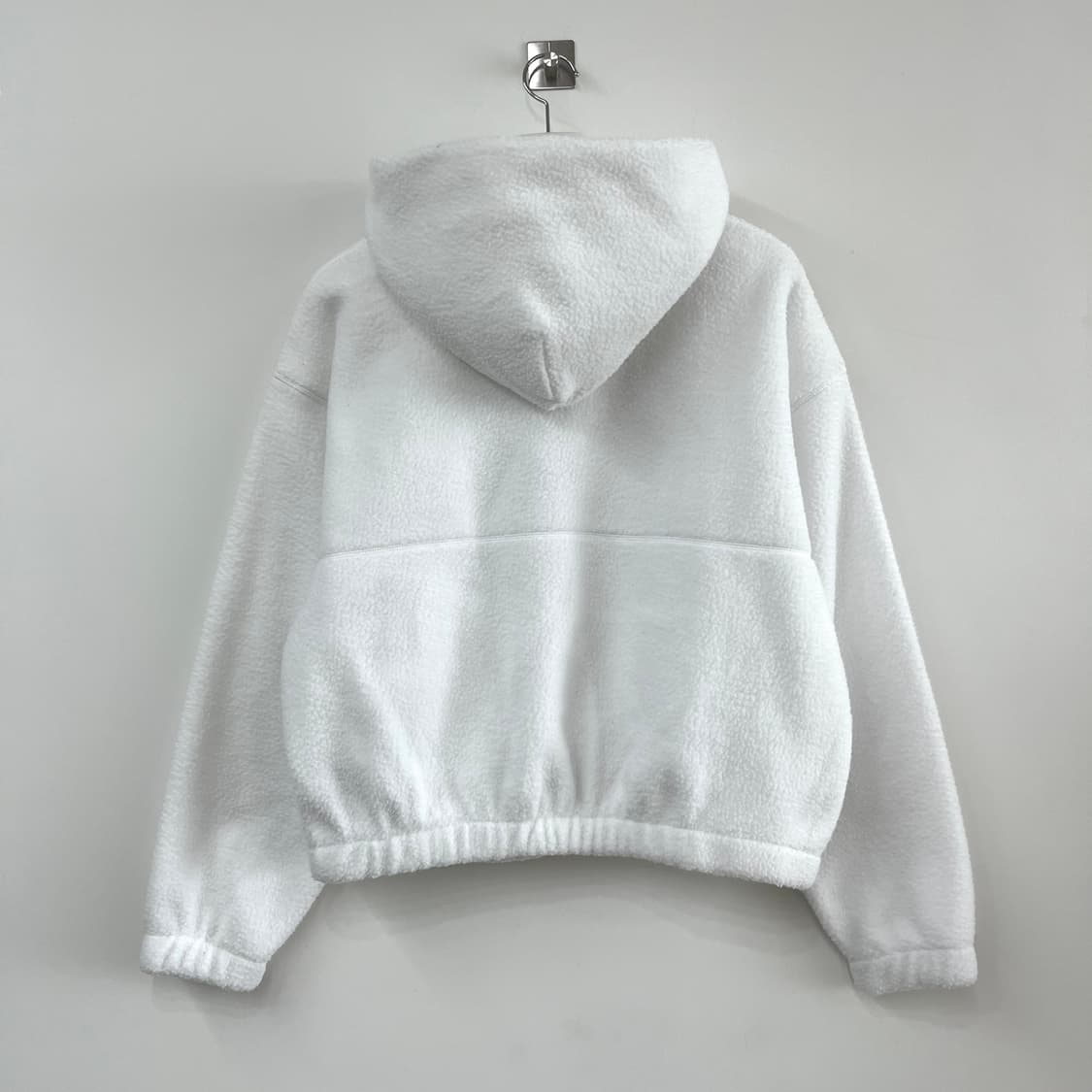 타미힐피거 폴라 플리스 화이트 후드티 상품이미지3