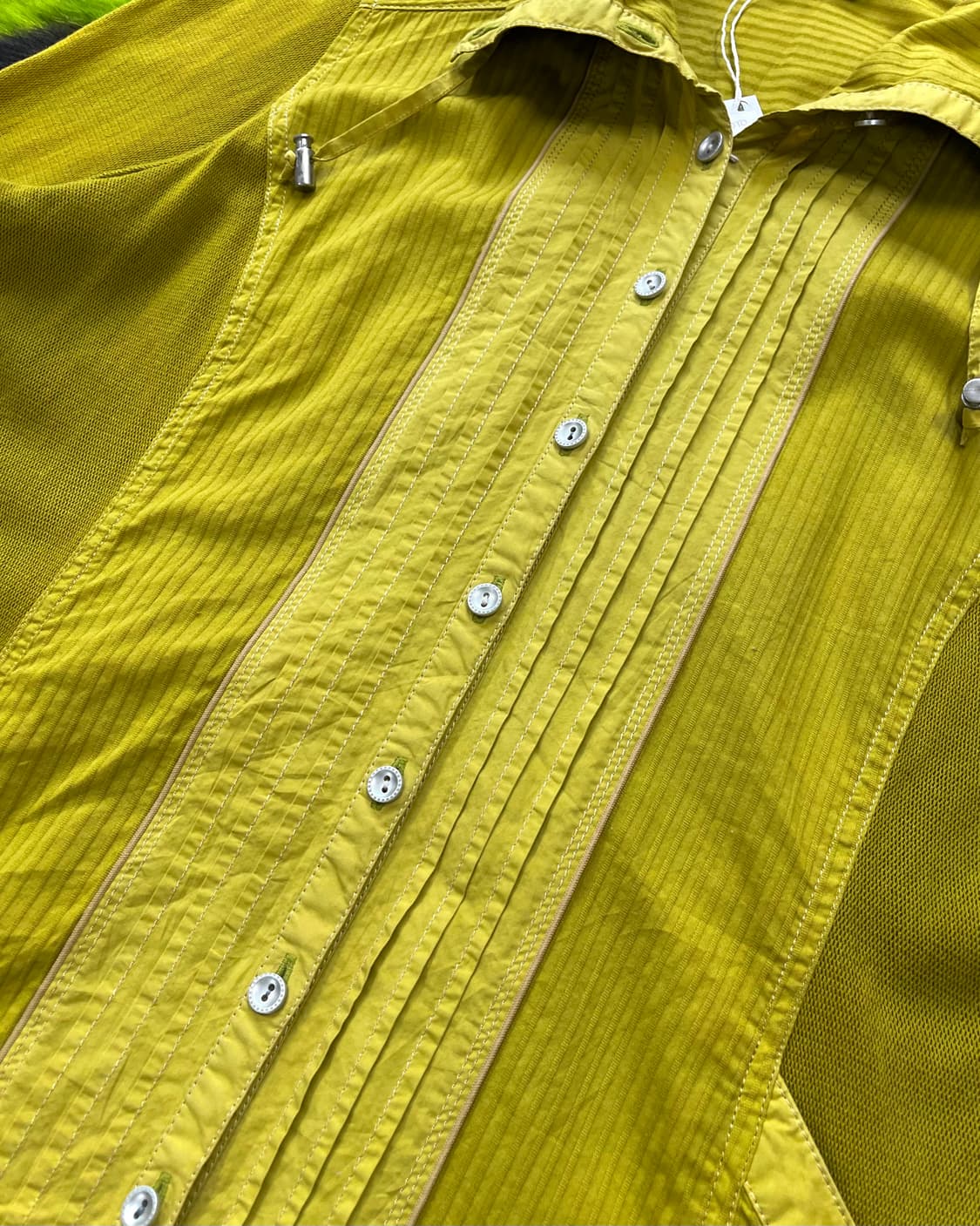 KANSAI BIS Mixed Pleats High-Neck Jacket 상품이미지6