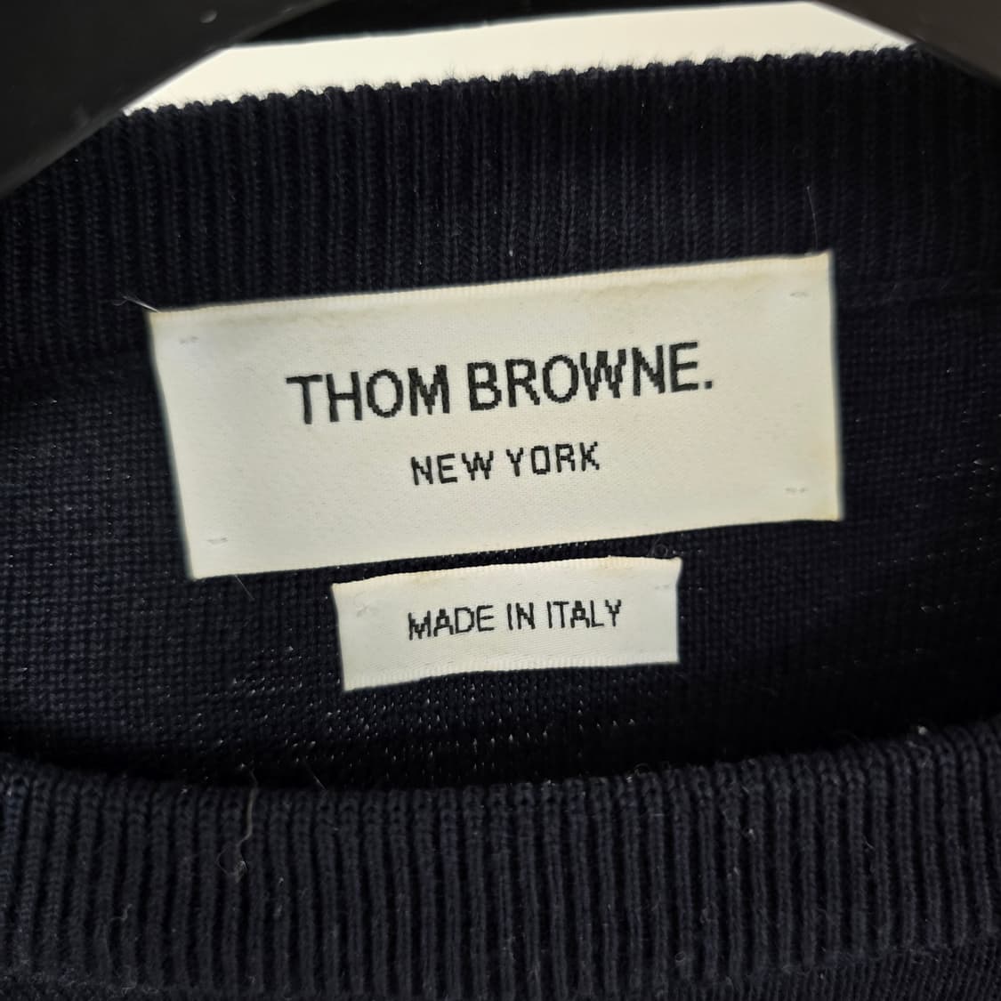 톰브라운 밀라노스티치 여성 니트 금장 40사이즈 판매 상품이미지4