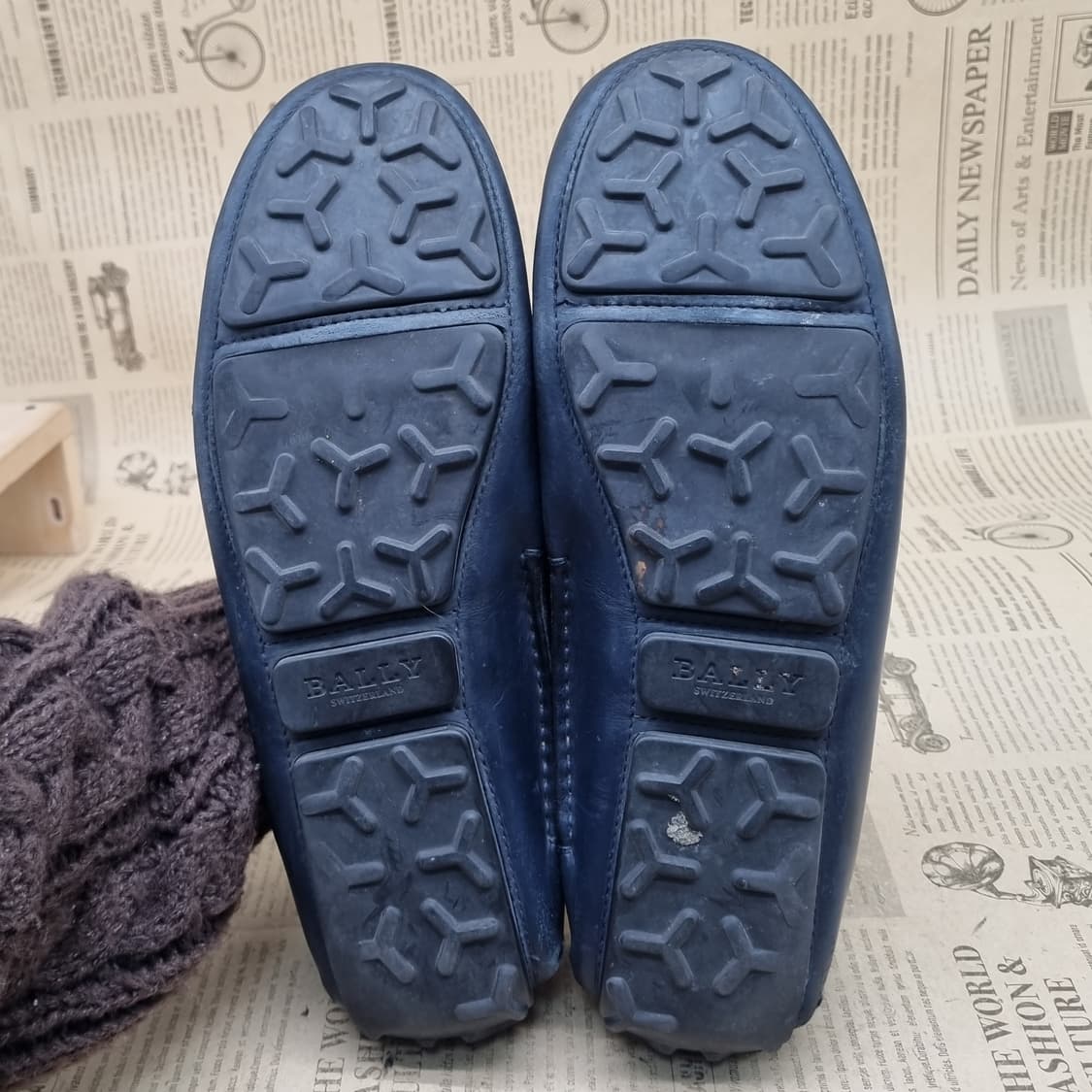 발리 레더 남성로퍼 실사이즈 270 상품이미지3