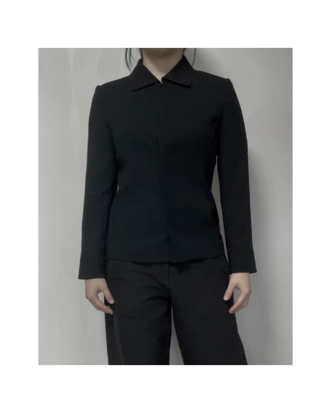 S·D·I Minimal Black Jacket 상품이미지7