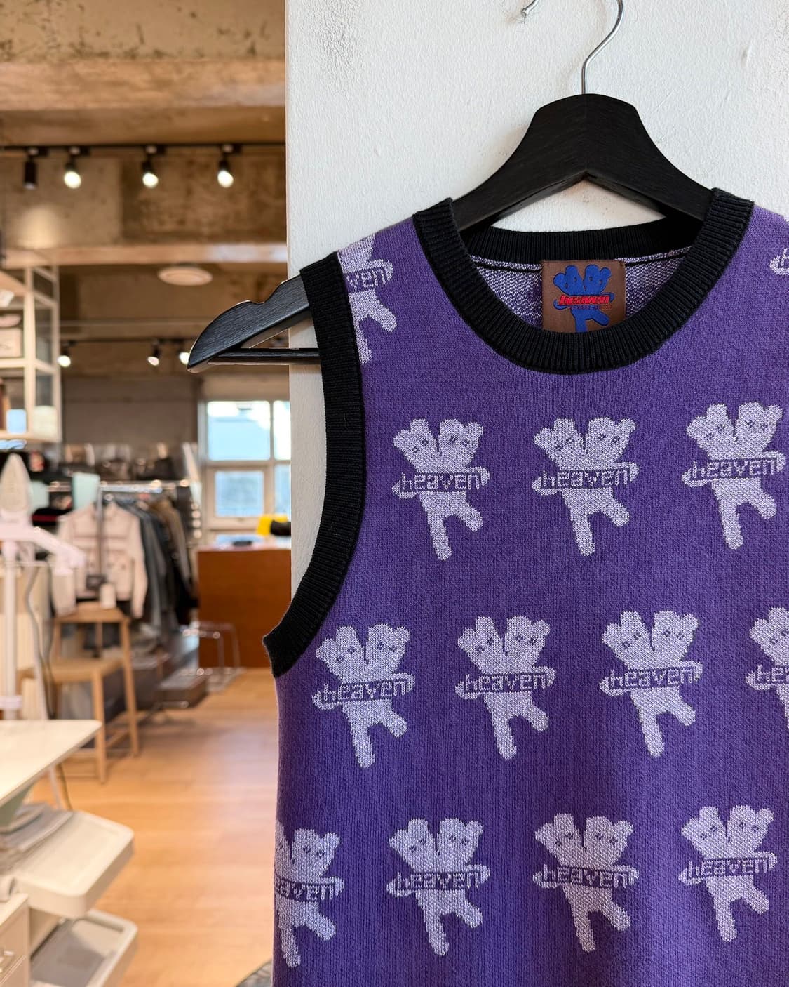 헤븐 바이 마크 제이콥스 퍼플 패턴 슬리브리스  상품이미지4