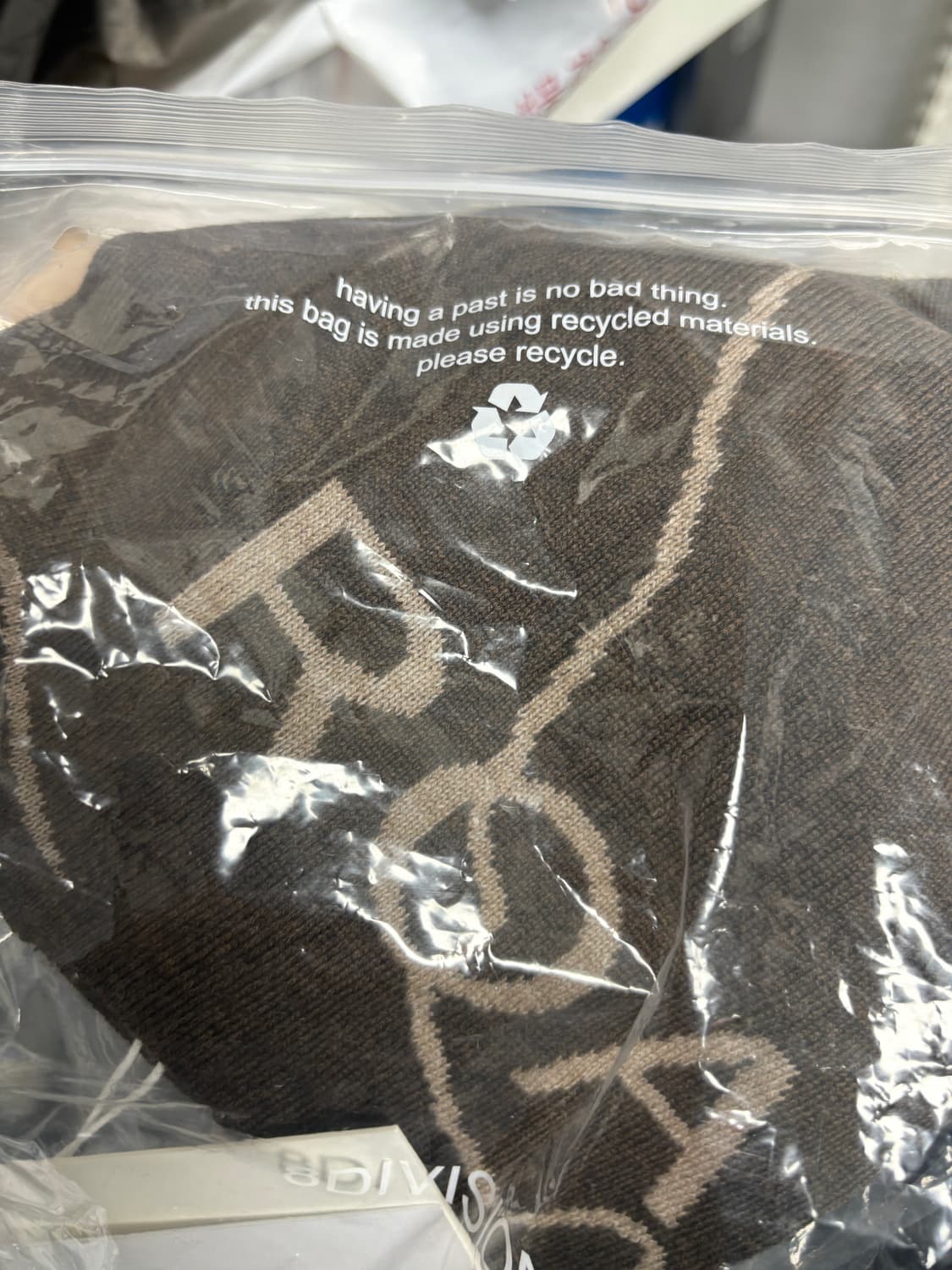 로아 로고 울 비니 브라운 - 25FW 미개봉 새제품 판매 상품이미지1