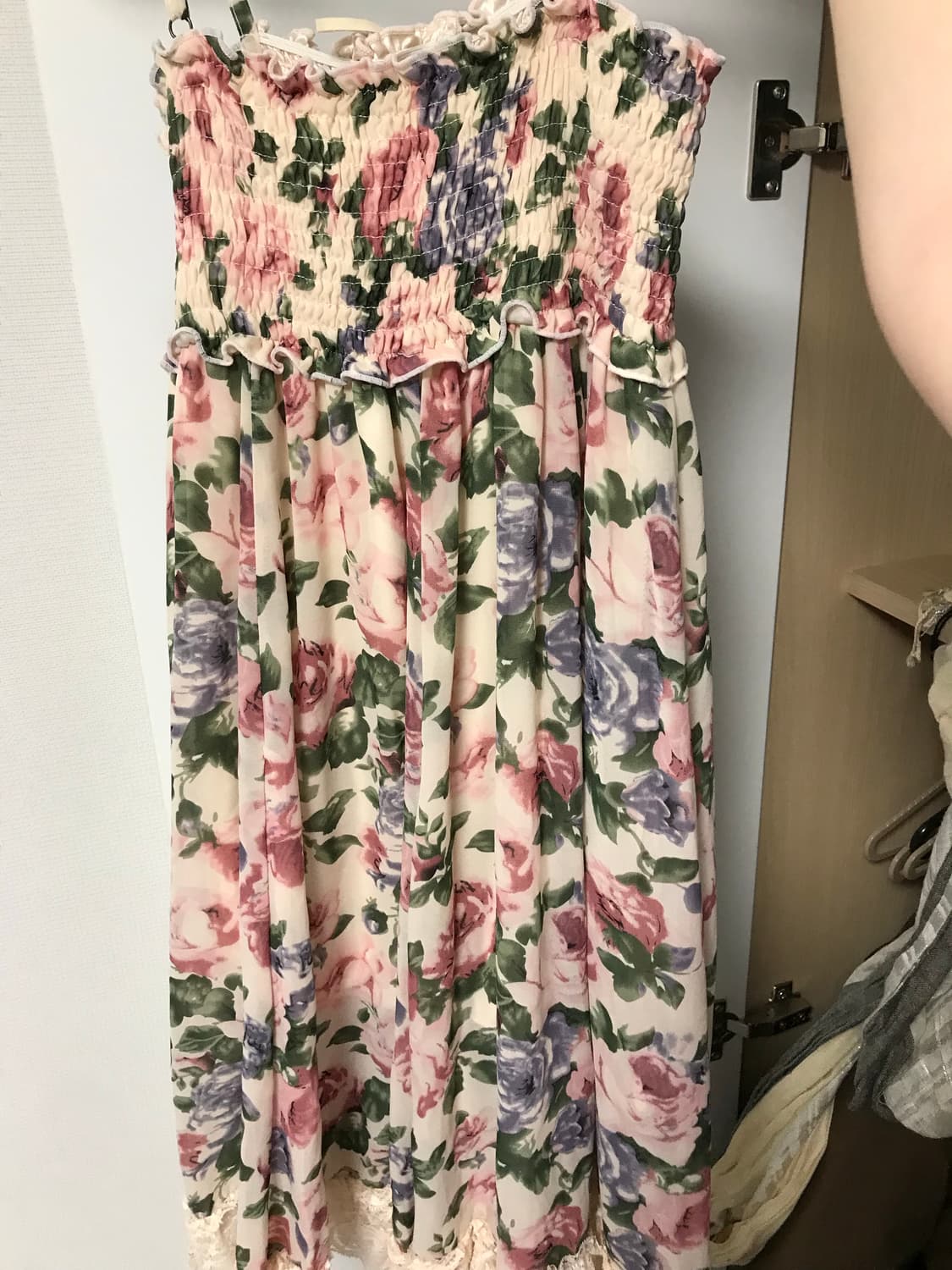 빈티지 플라워 나시원피스 상품이미지3