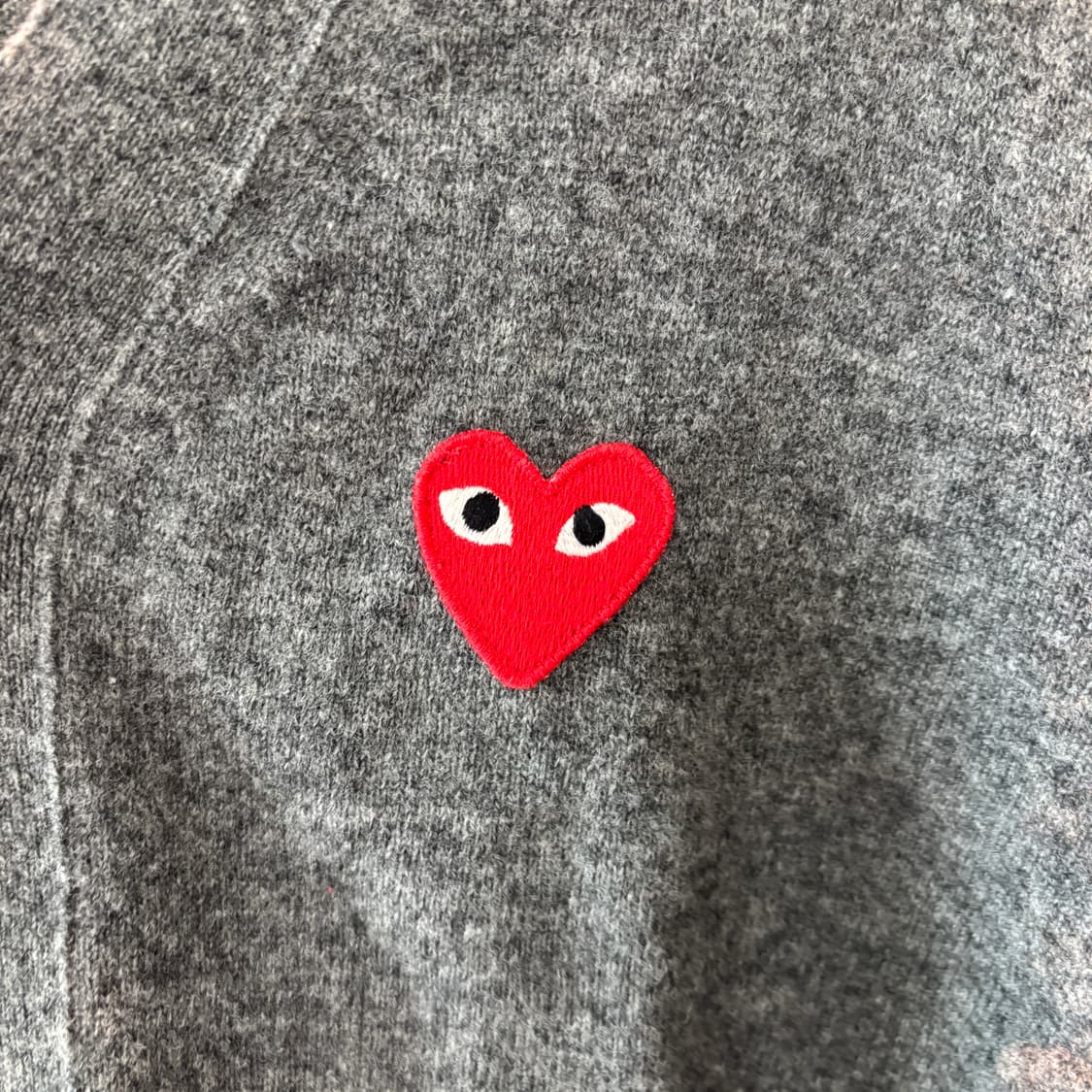 [실착 두번] 꼼데가르송 가디건 L 105 상품이미지3