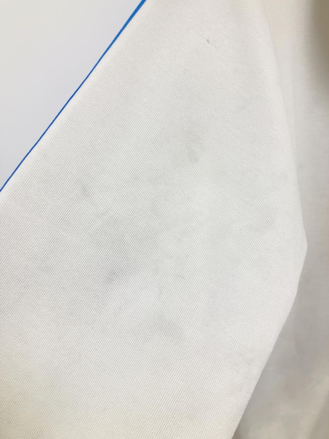 아디다스 흰파 후드 져지 집업 화이트 블루 트랙탑 자켓 상품이미지6