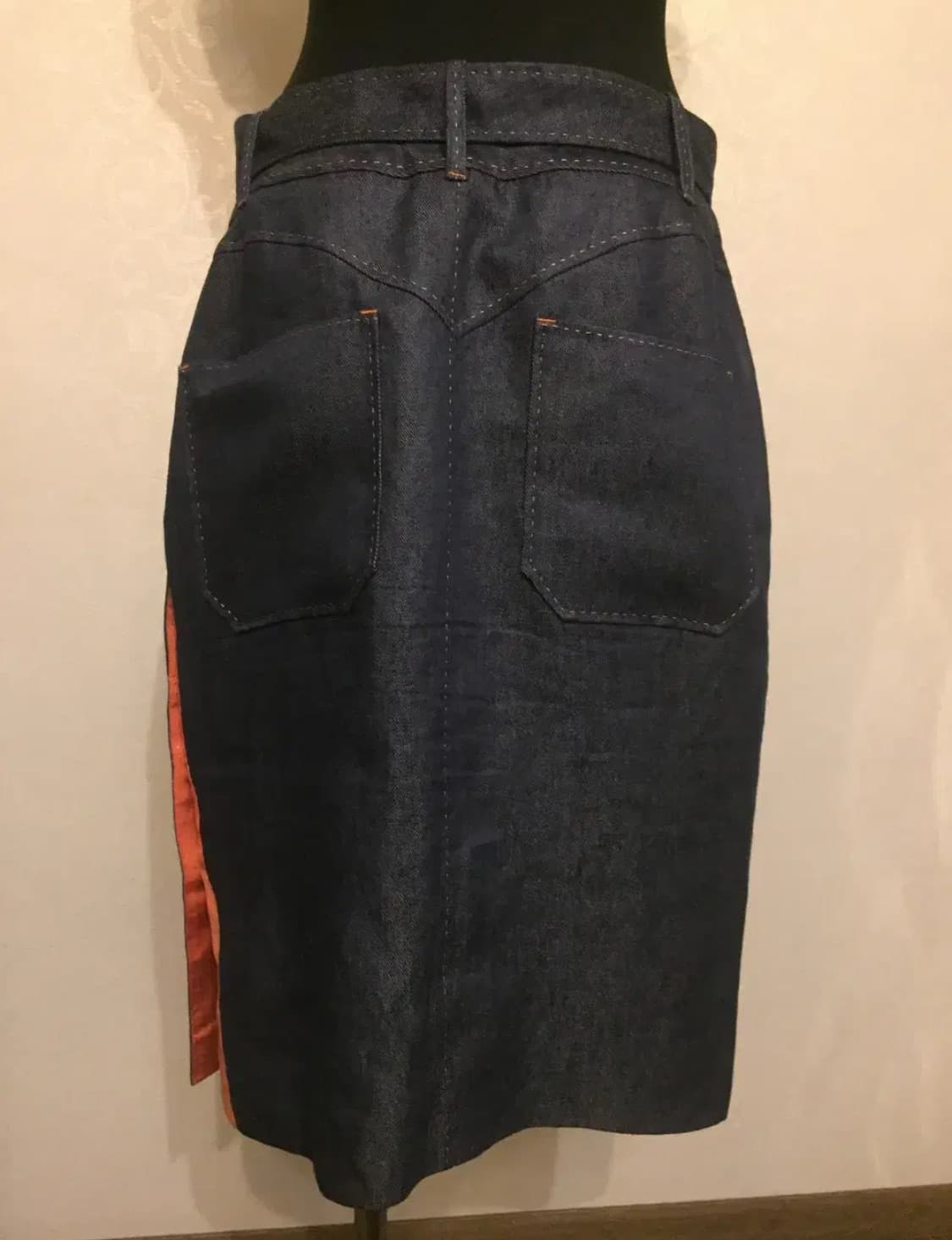 HERMES 에르메스 스커트(리넨)42 사이즈 상품이미지3