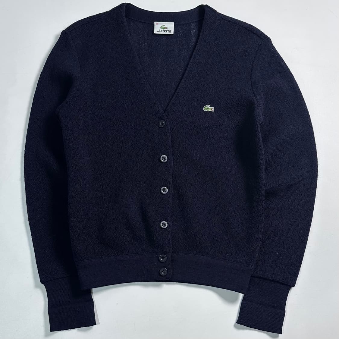 라코스테 네이비 울 가디건 상품이미지1