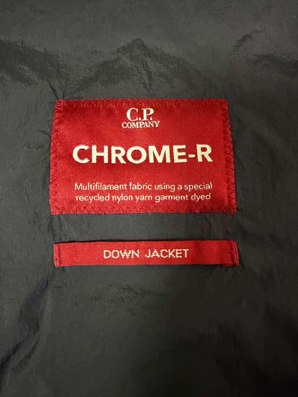 CP컴퍼니 24fw 패딩 애코 크롬R 고글 다운 자켓 상품이미지4