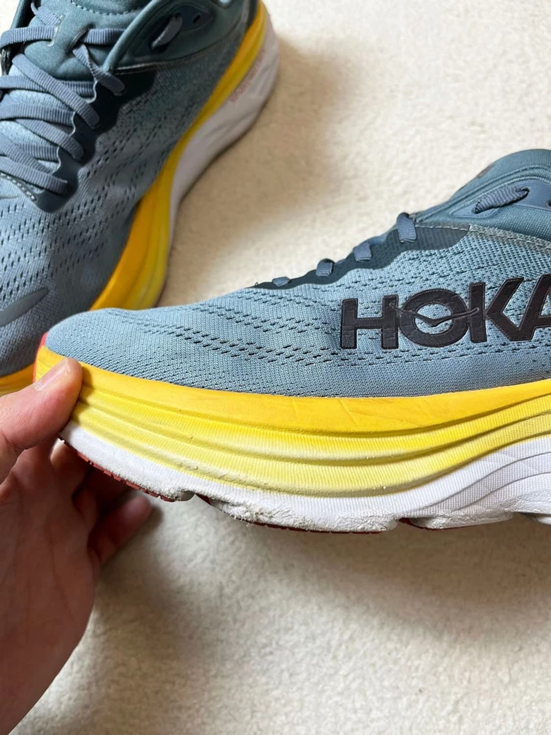 호카 Hoka 본디 8 고블린 블루 마운틴 스니커즈 A1836 상품이미지6