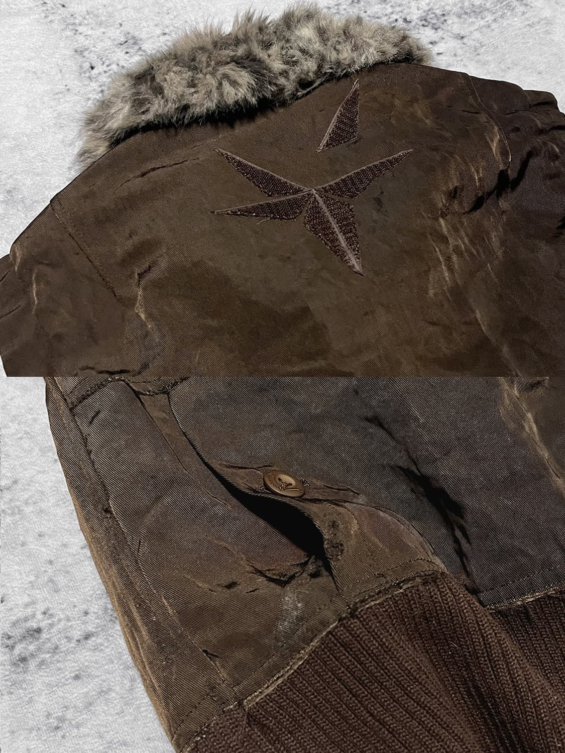 (lump rebirth) 00s punk fur vest 상품이미지7