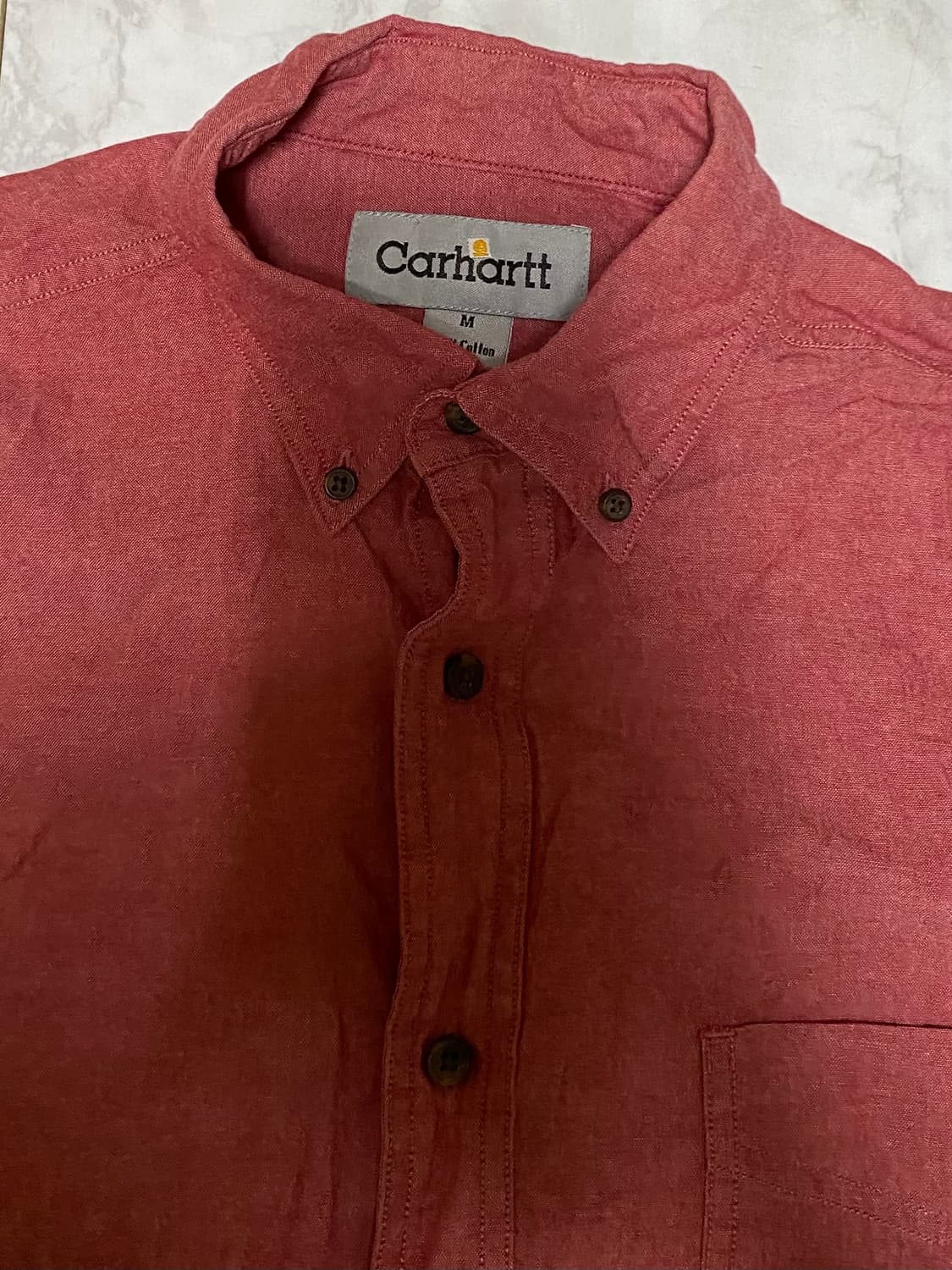 칼하트 빈티지 셔츠 실사이즈 100 상품이미지2