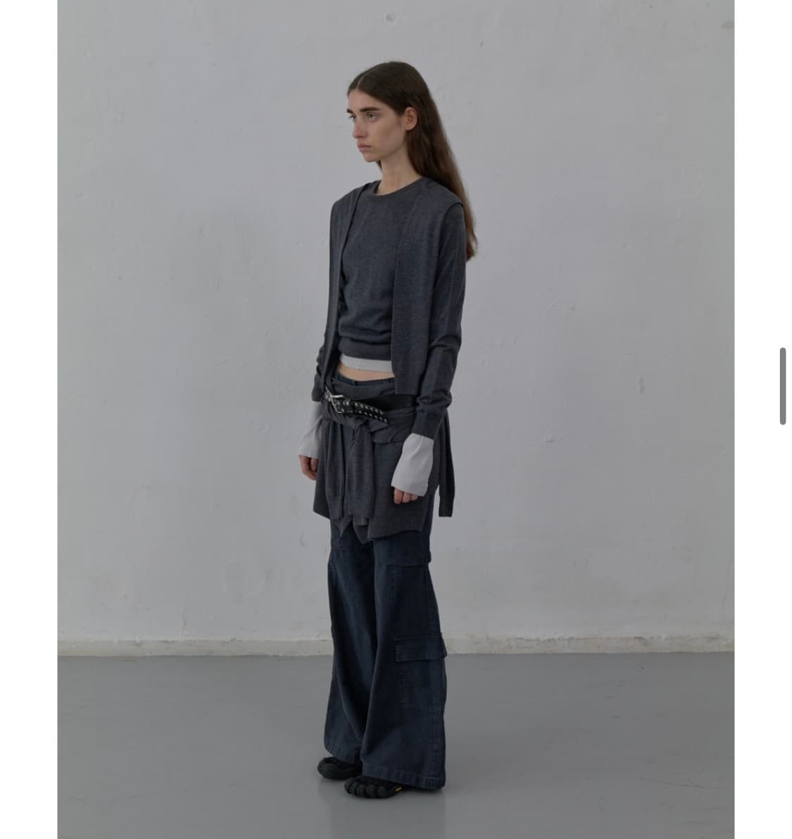 엘씨디씨 티엠 Tide Detail knit top 상품이미지2