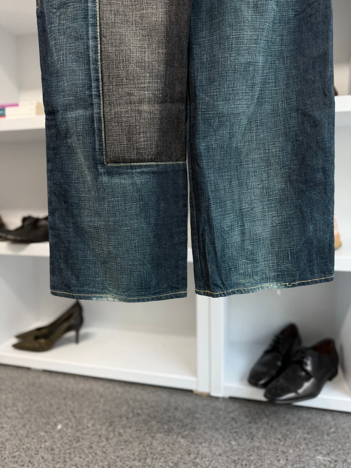 yen jenas 패널 데님 팬츠 상품이미지6