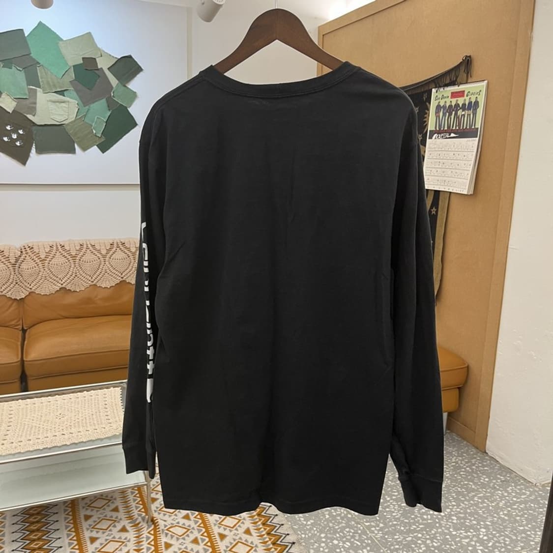 칼하트 빈티지 캐주얼 레트로 슬리브로고 롱슬리브 M C10916 상품이미지4