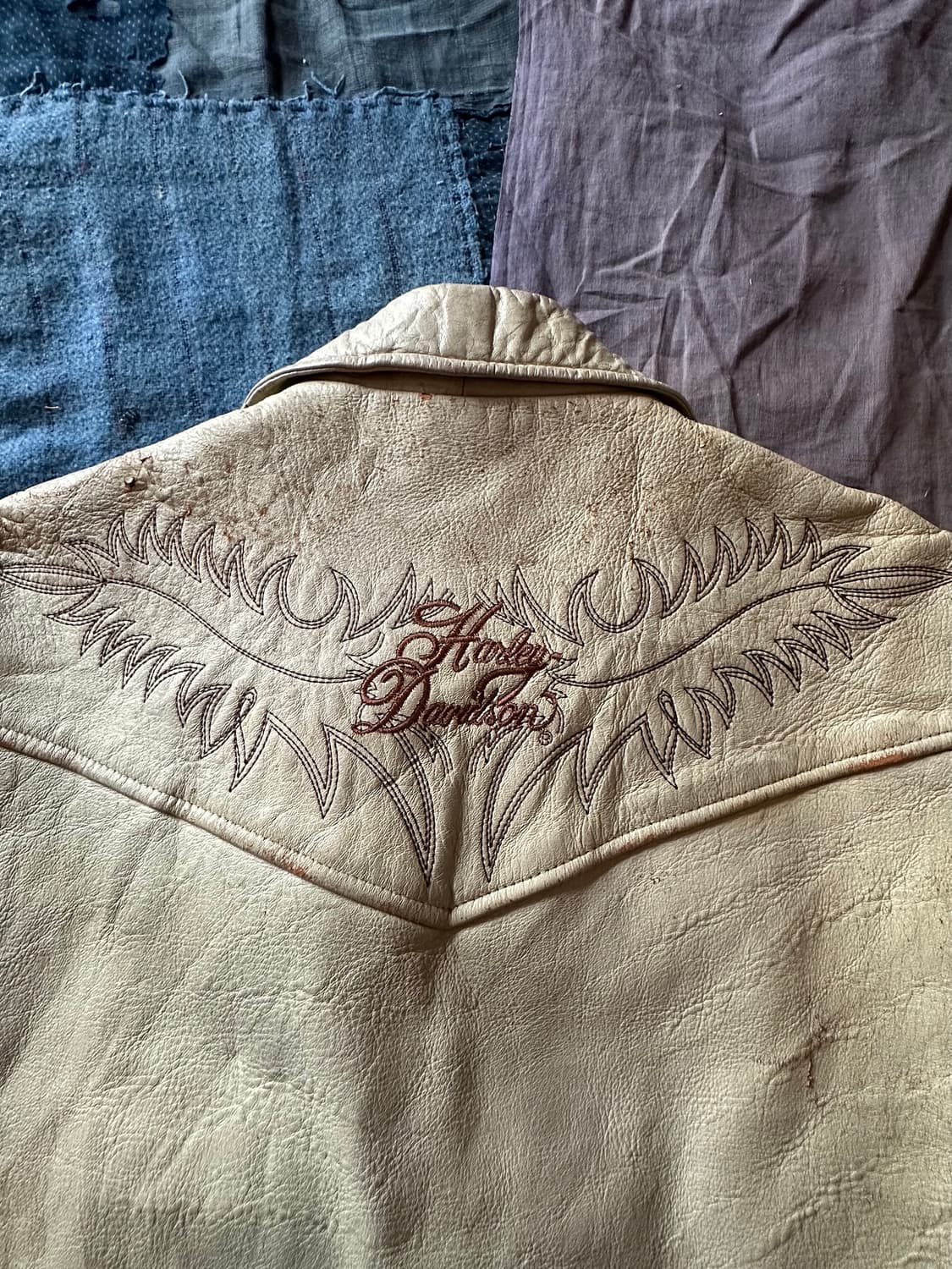 Vintage Harley Davidson Leather Jacket 상품이미지6