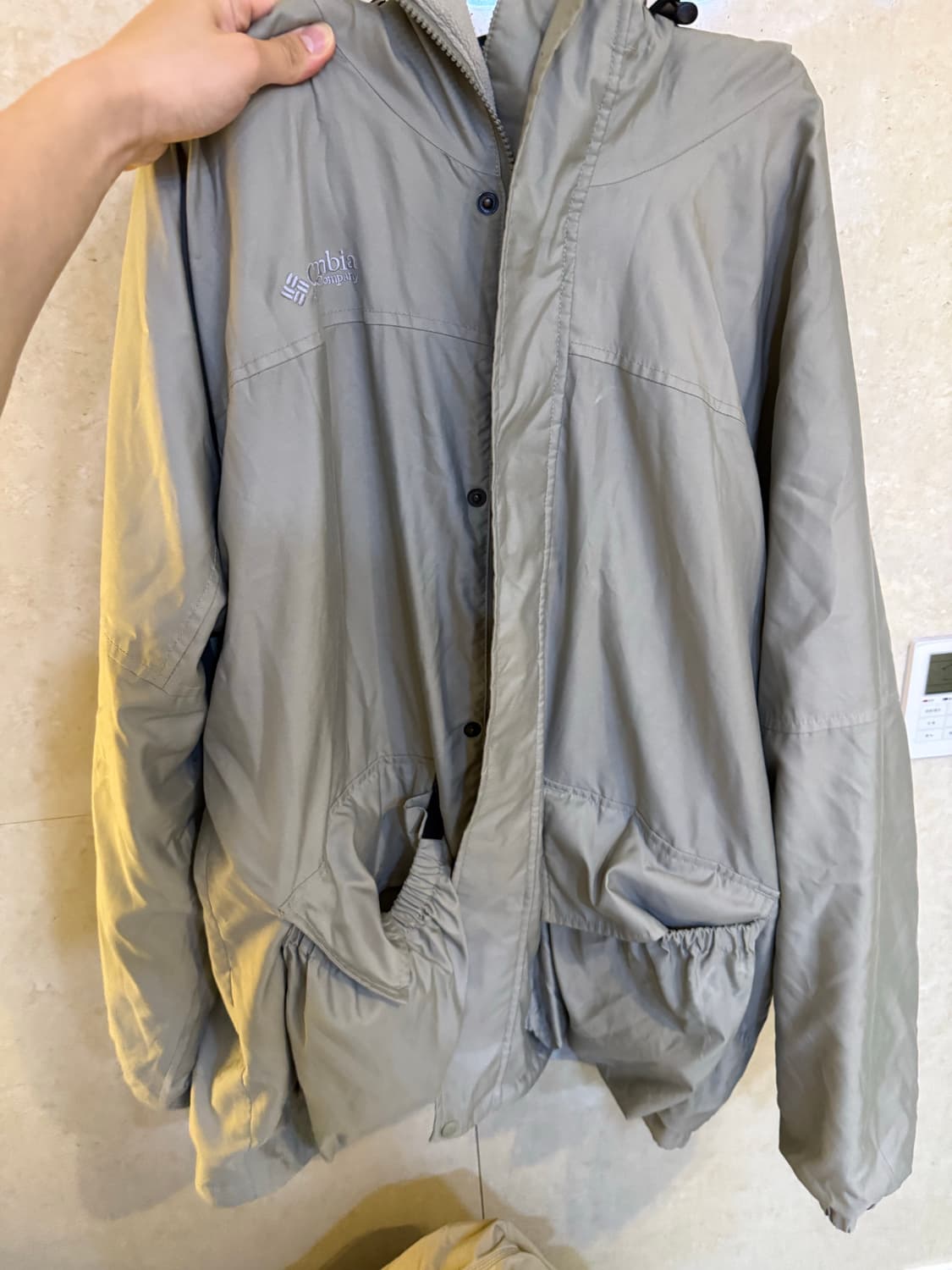컬럼비아 남성 바람막이 L 상품이미지2
