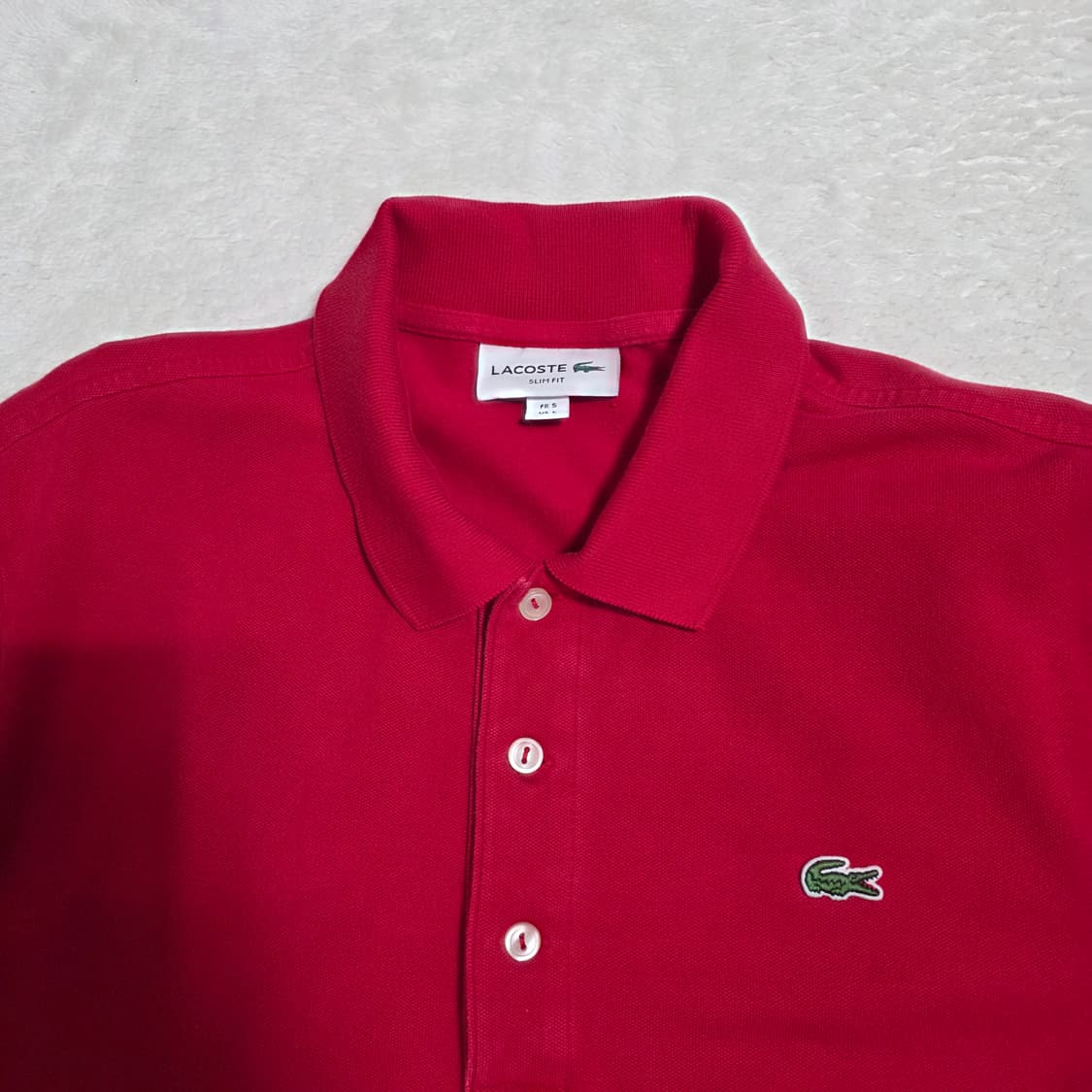 (M)라코스테 반팔 카라티셔츠 상품이미지2