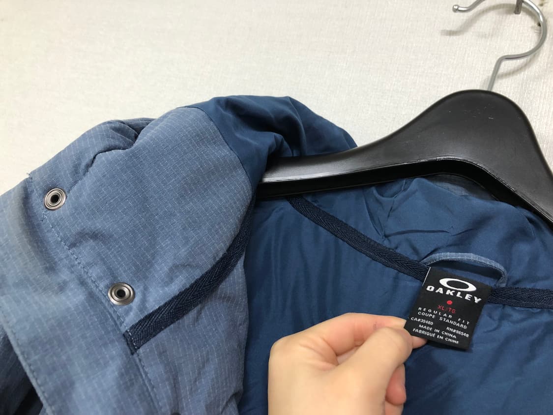 오클리 도톰한 패딩 마운틴 자켓 _ 블루 XL 상품이미지9