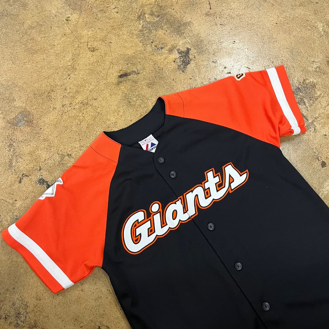 [L] 마제스틱 샌프란시스코 롯데 자이언츠 야구 유니폼 b10 상품이미지1