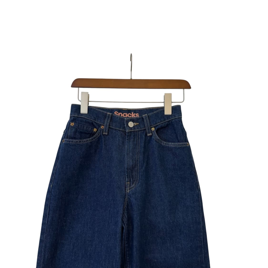 Snacks 하이웨이스트 데님 팬츠 25 상품이미지2