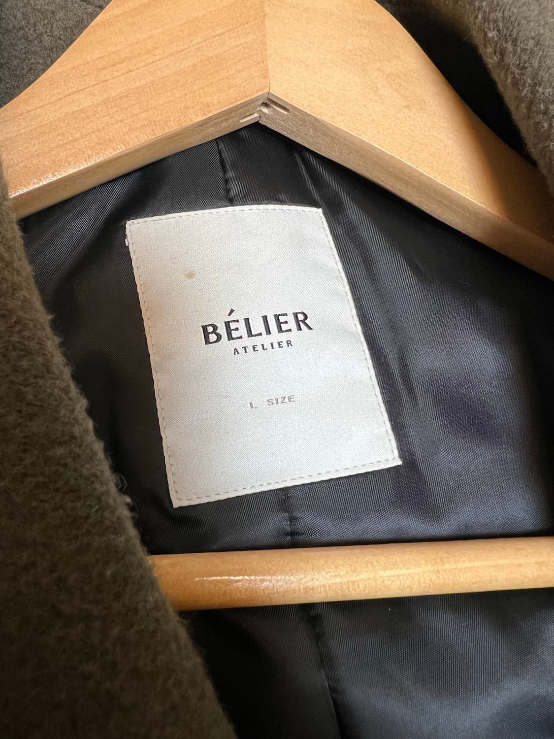 벨리에 오버사이즈 코트  상품이미지4