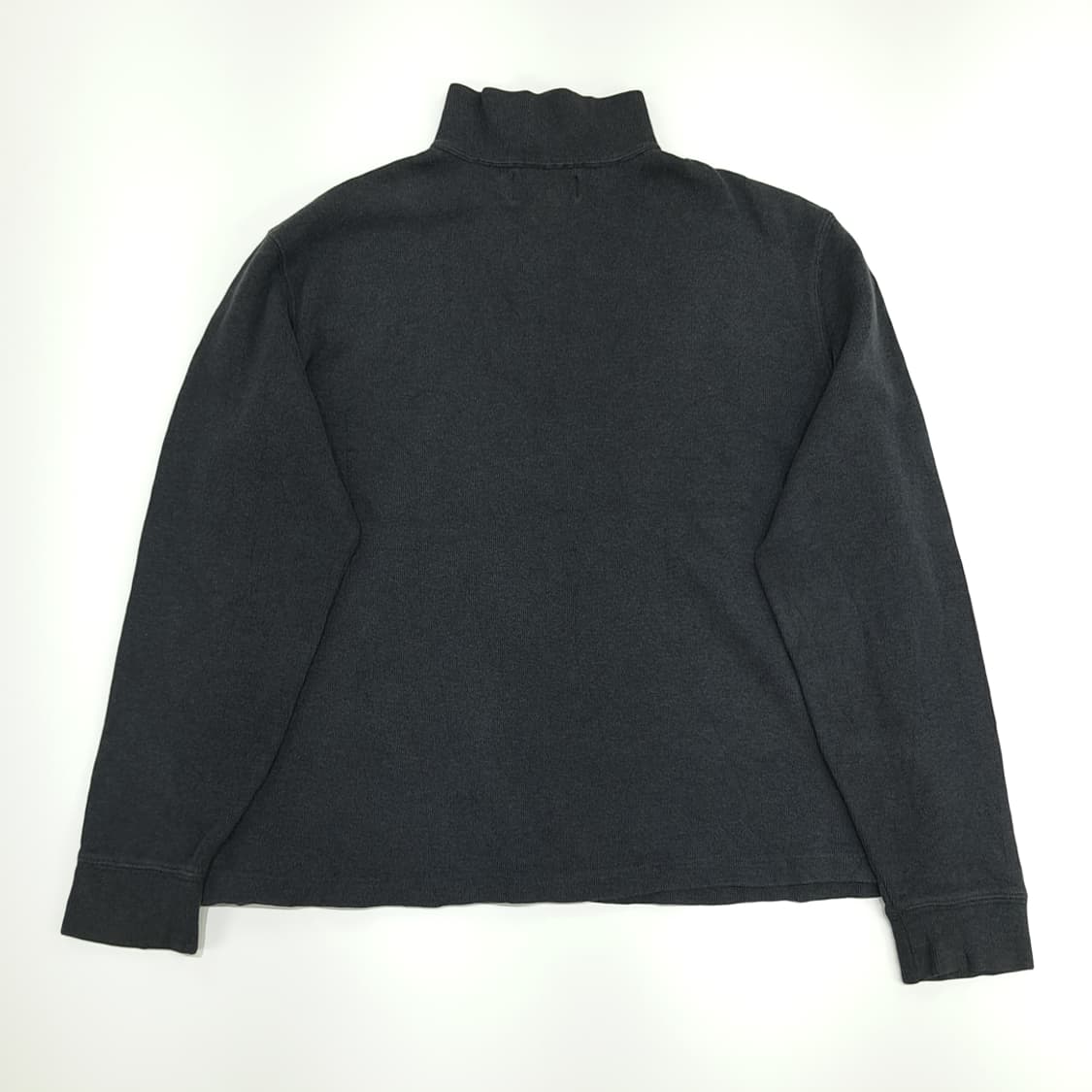 CN665 M-L 폴로 랄프로렌 USA 차콜그레이 하프집업 니트 스웨터 상품이미지7