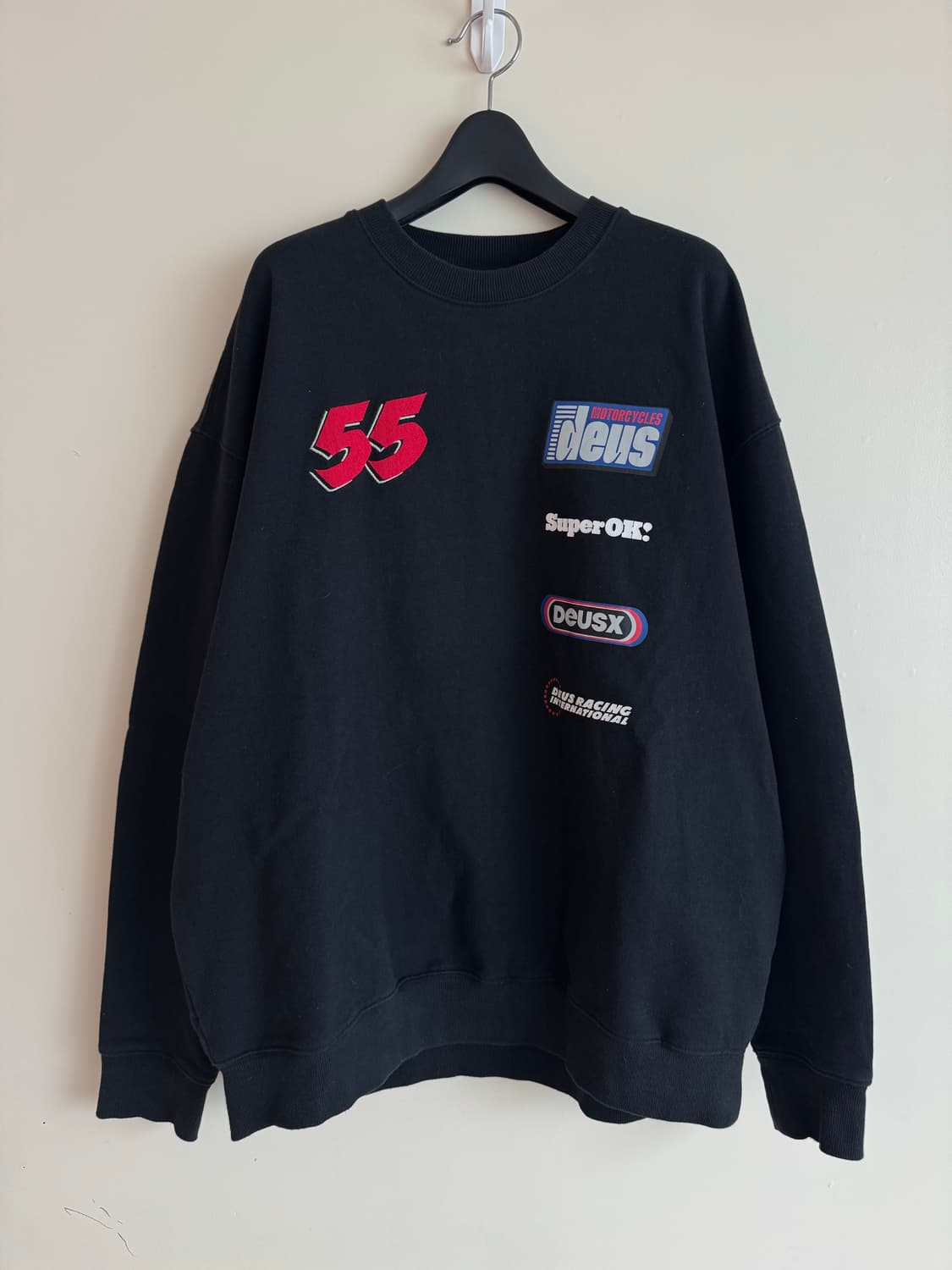 데우스 엑스 마키나 데칼 모토크루 맨투맨 상품이미지1