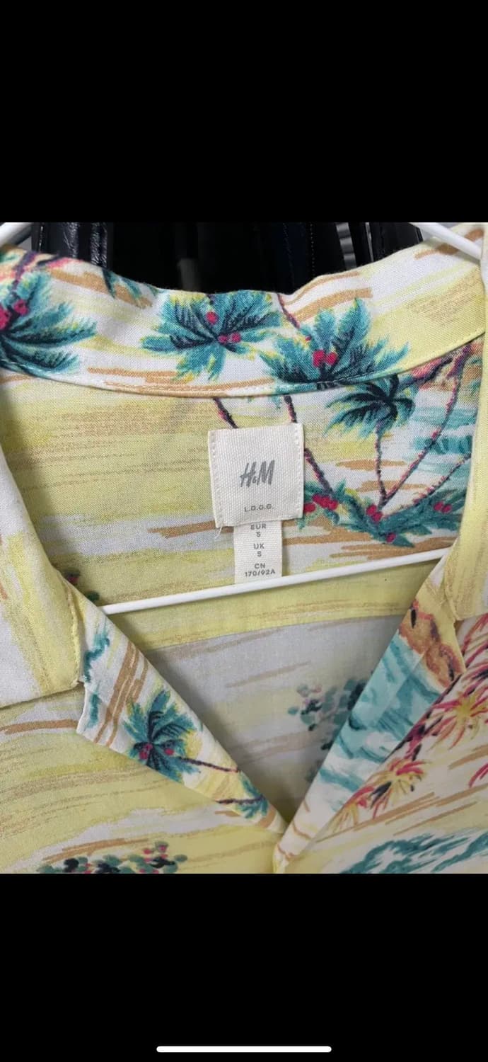 H&M 하와이안셔츠 상품이미지2