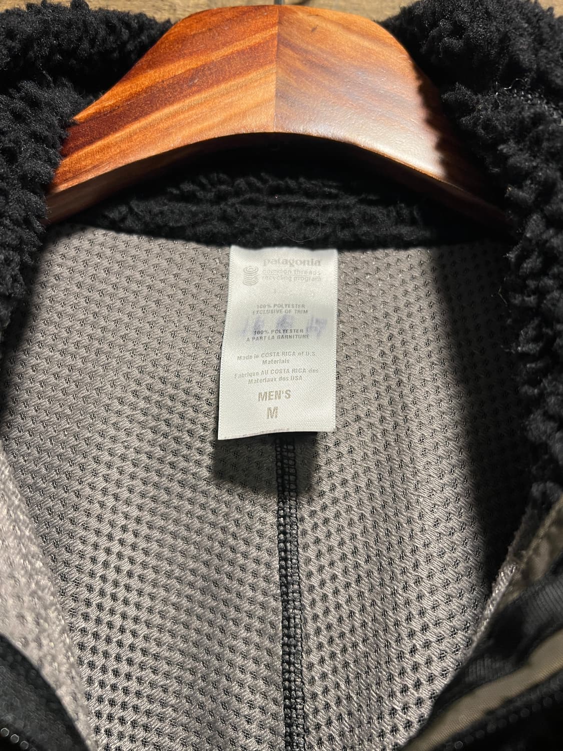 [M]00's 파타고니아 레트로 X 블랙 플리스 자켓 상품이미지2