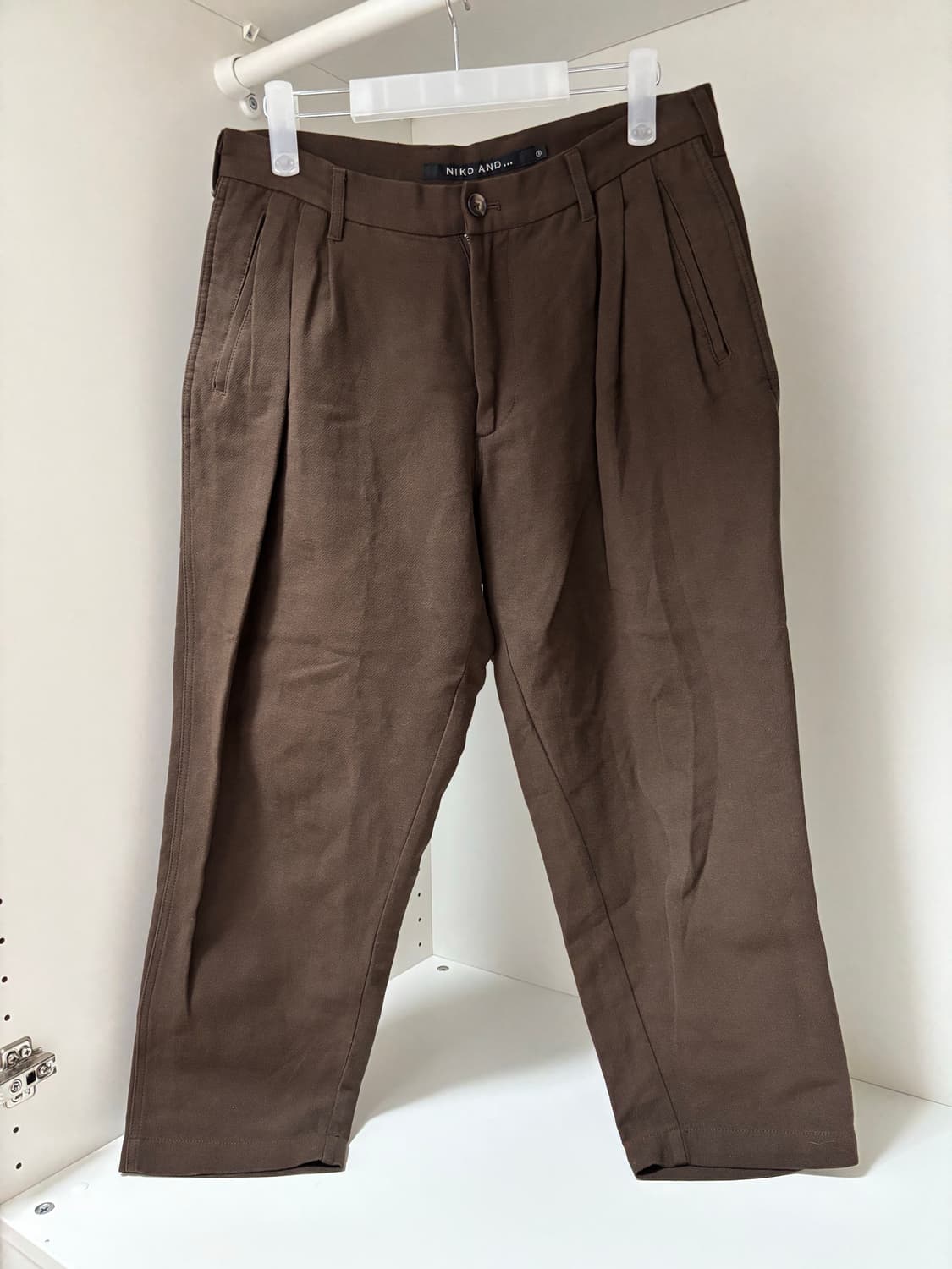 Niko And 니코앤드 브라운 팬츠 바지 갈색 모리걸 3사이즈 상품이미지1