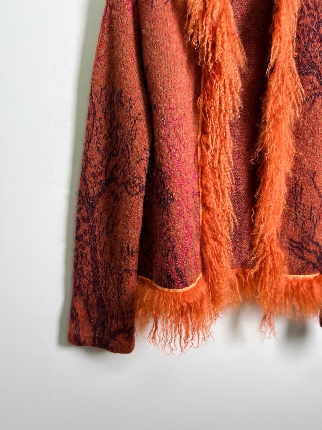 겐조 정글 오렌지 퍼 오픈 니트 가디건 상품이미지4