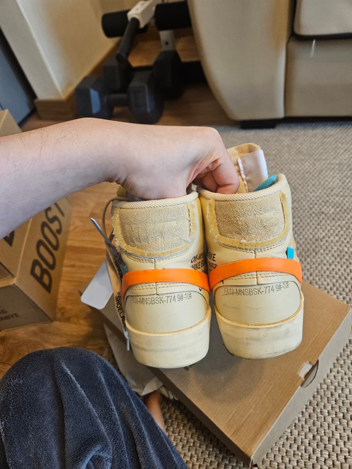 Off white X Nike 블레이저 미드 275 상품이미지6