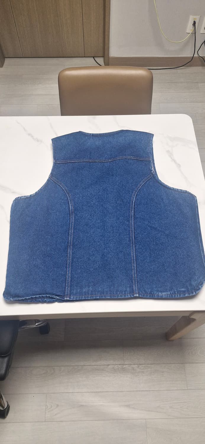 80~90s 미제 생산 랭글러 데님 베스트 상품이미지2