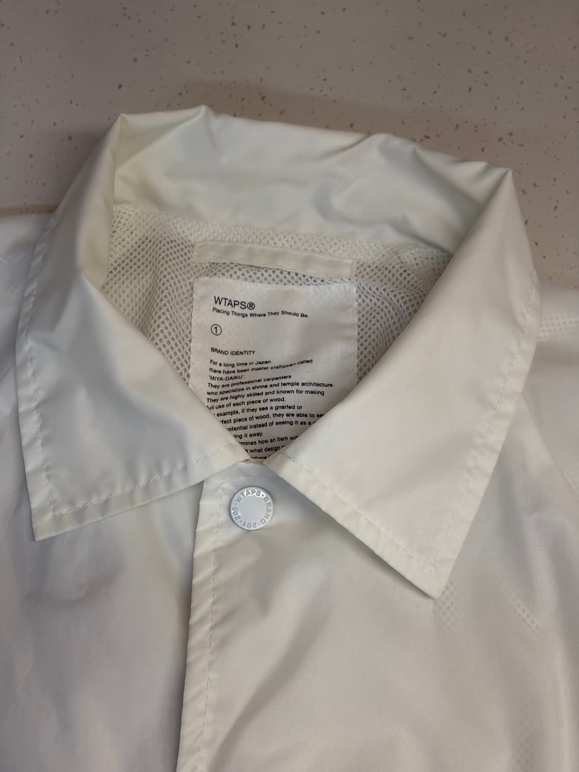 더블탭스 반스 코치자켓  상품이미지3