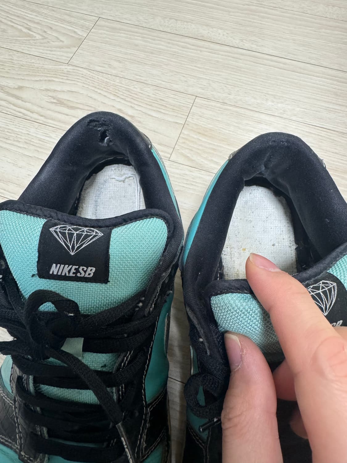 나이키 SB 티파니 덩크 로우 290 상품이미지8