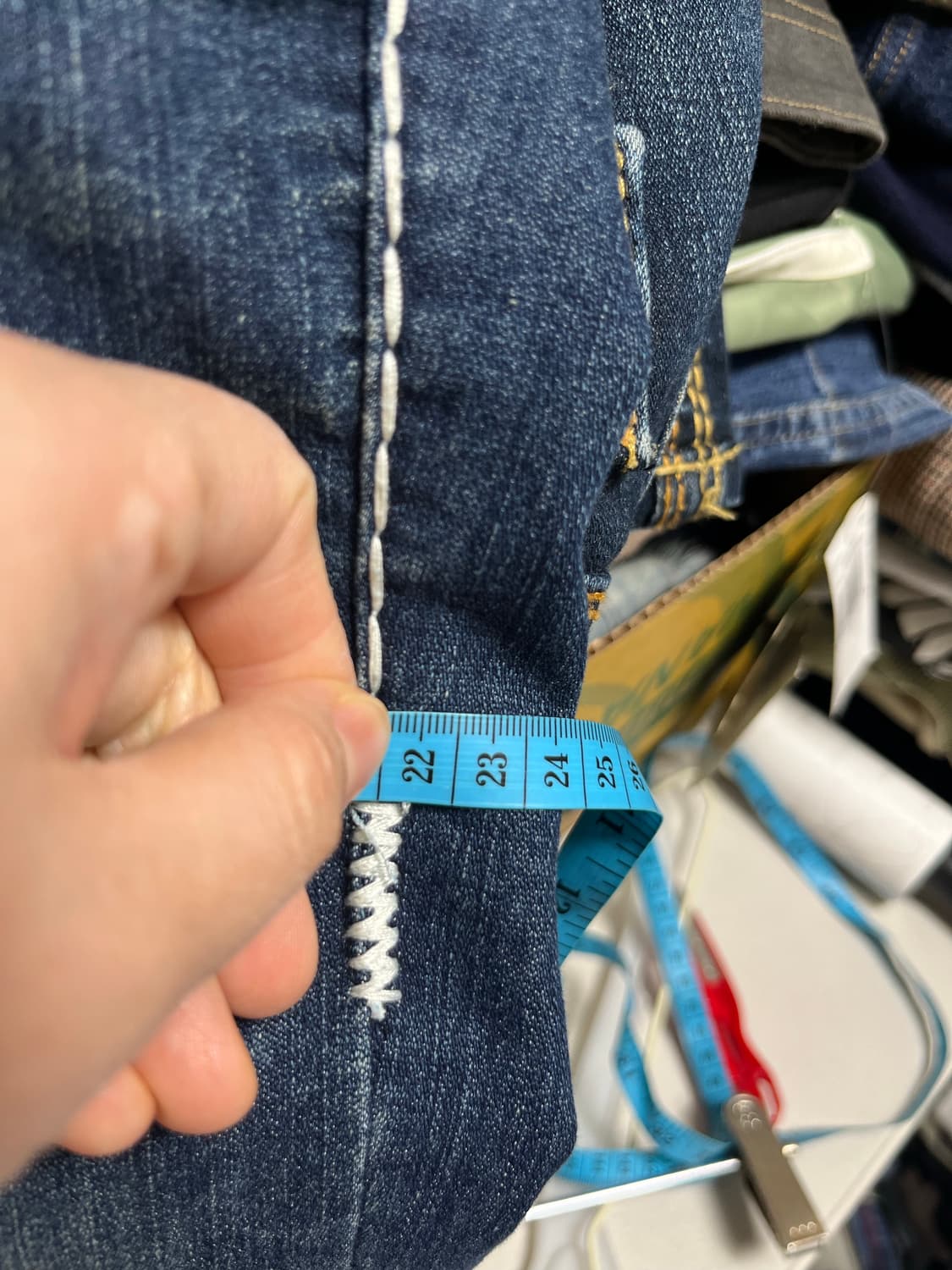 트루릴리전 데님 부츠컷 팬츠 26 상품이미지6