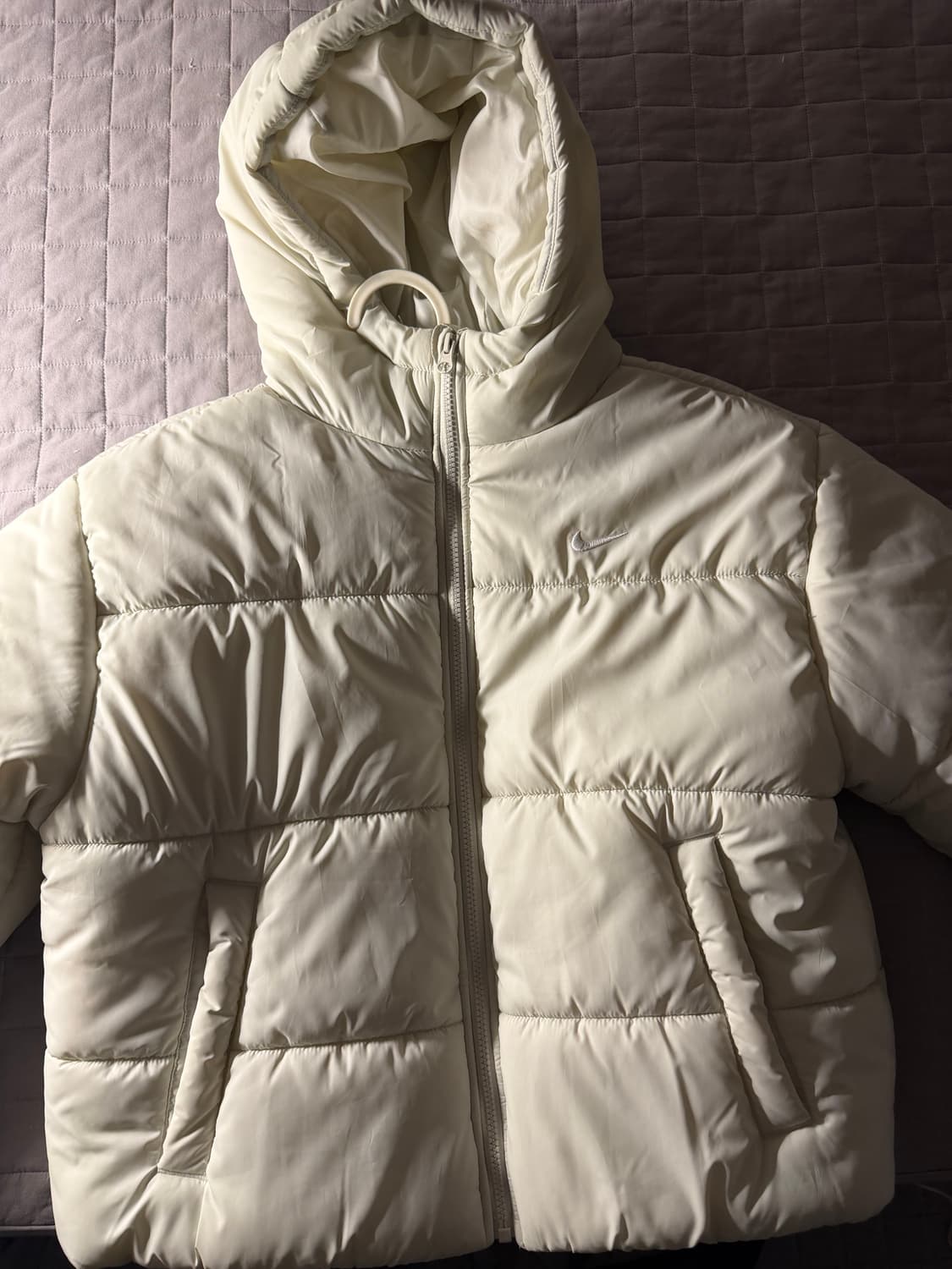 나이키 패딩 아이보리색 상품이미지5