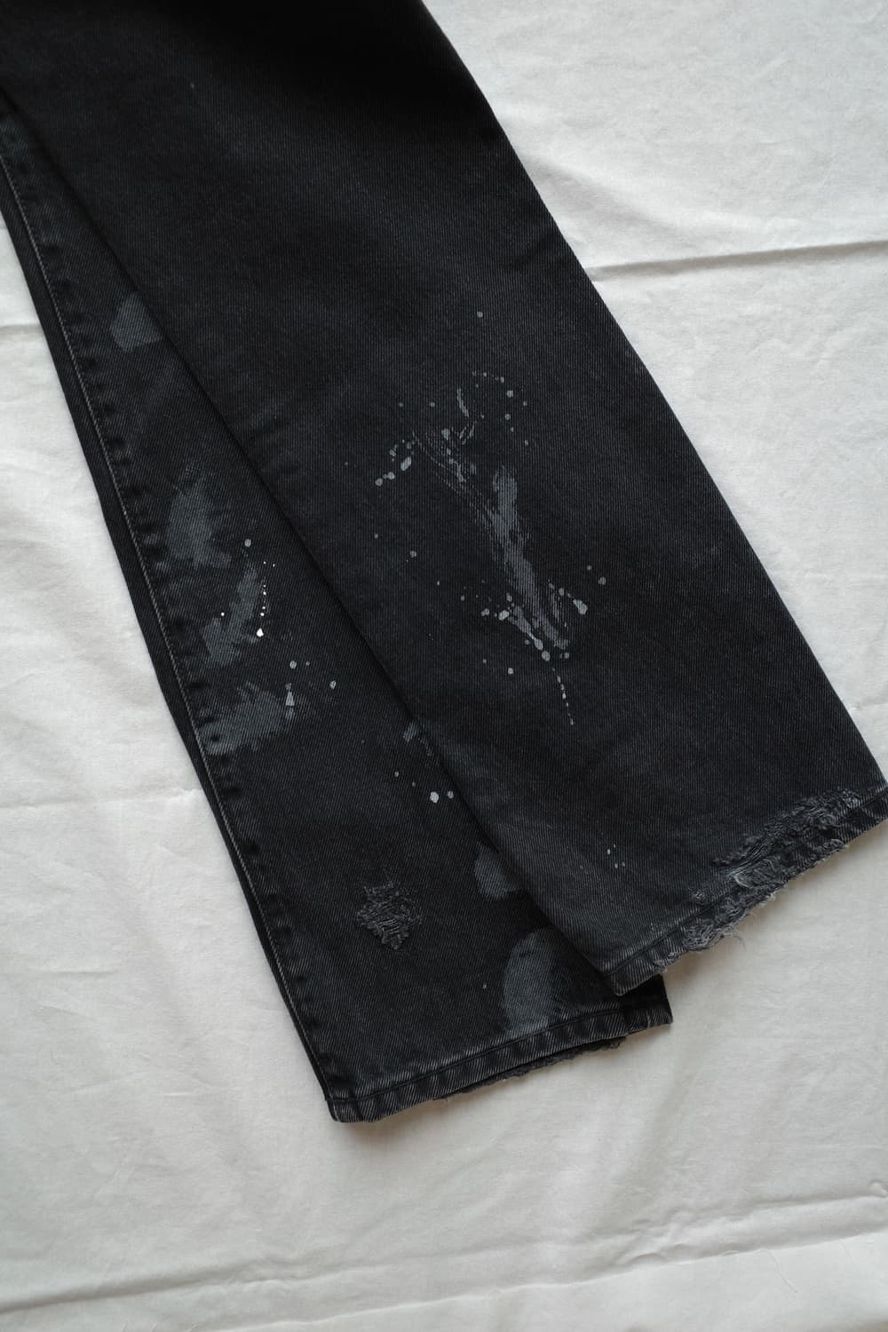 032c Black Double Shift Painter's Jeans 상품이미지5