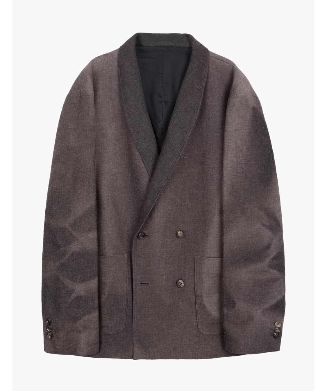 지용킴 썬블리치드 테일러드 블레이저 브라운 L  상품이미지1