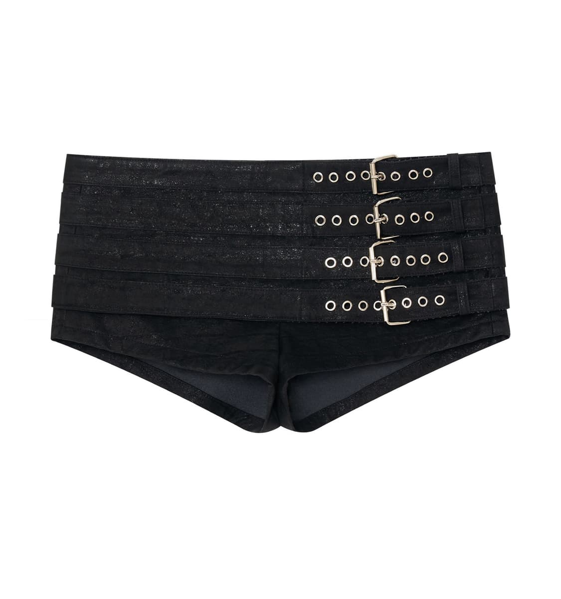 Bonnae Belted micro shorts (black) 1 상품이미지1