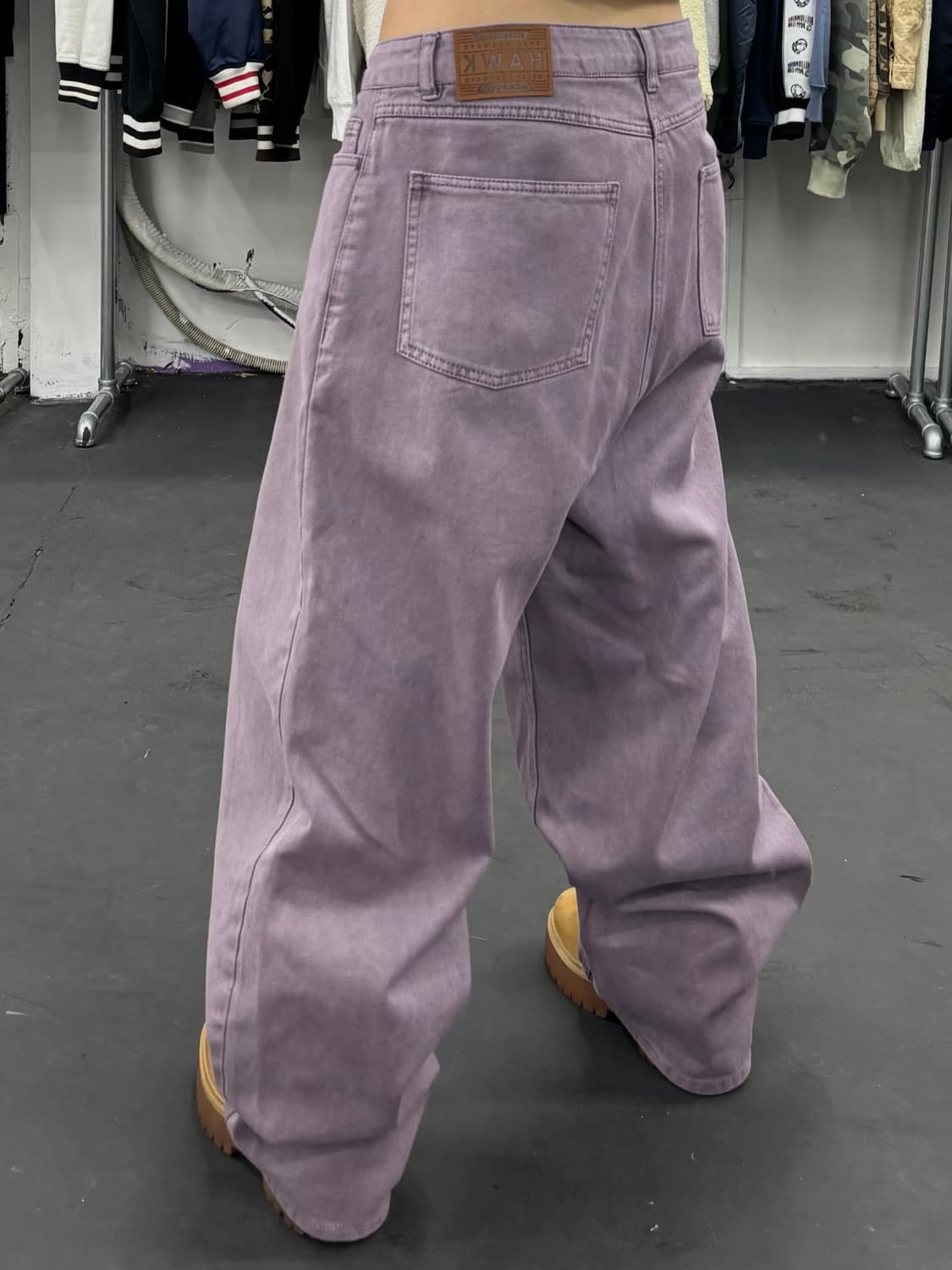Tony Hwak 퍼플 데님팬츠 상품이미지4