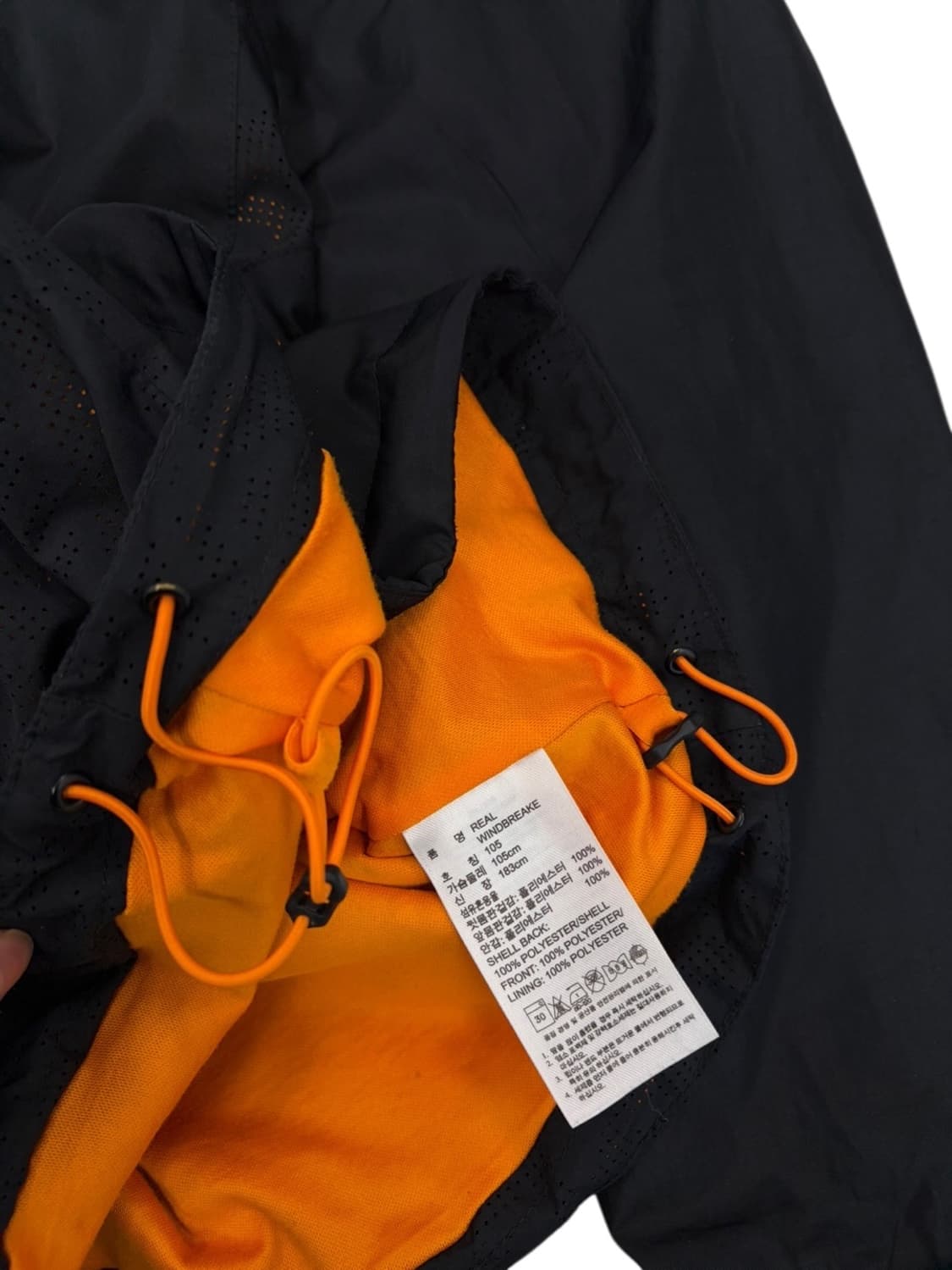 아디다스 레알마드리드 바람막이 블랙 (XL) 상품이미지8