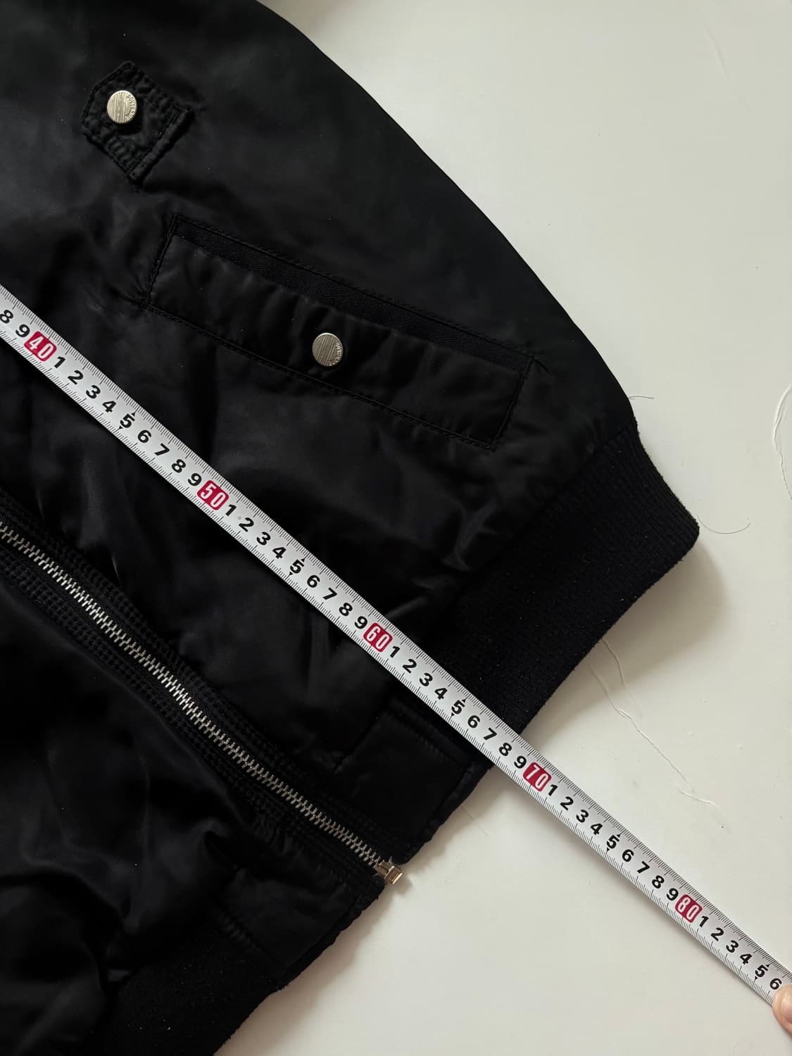 버커루 Ma-1 블랙 항공 점퍼 상품이미지8