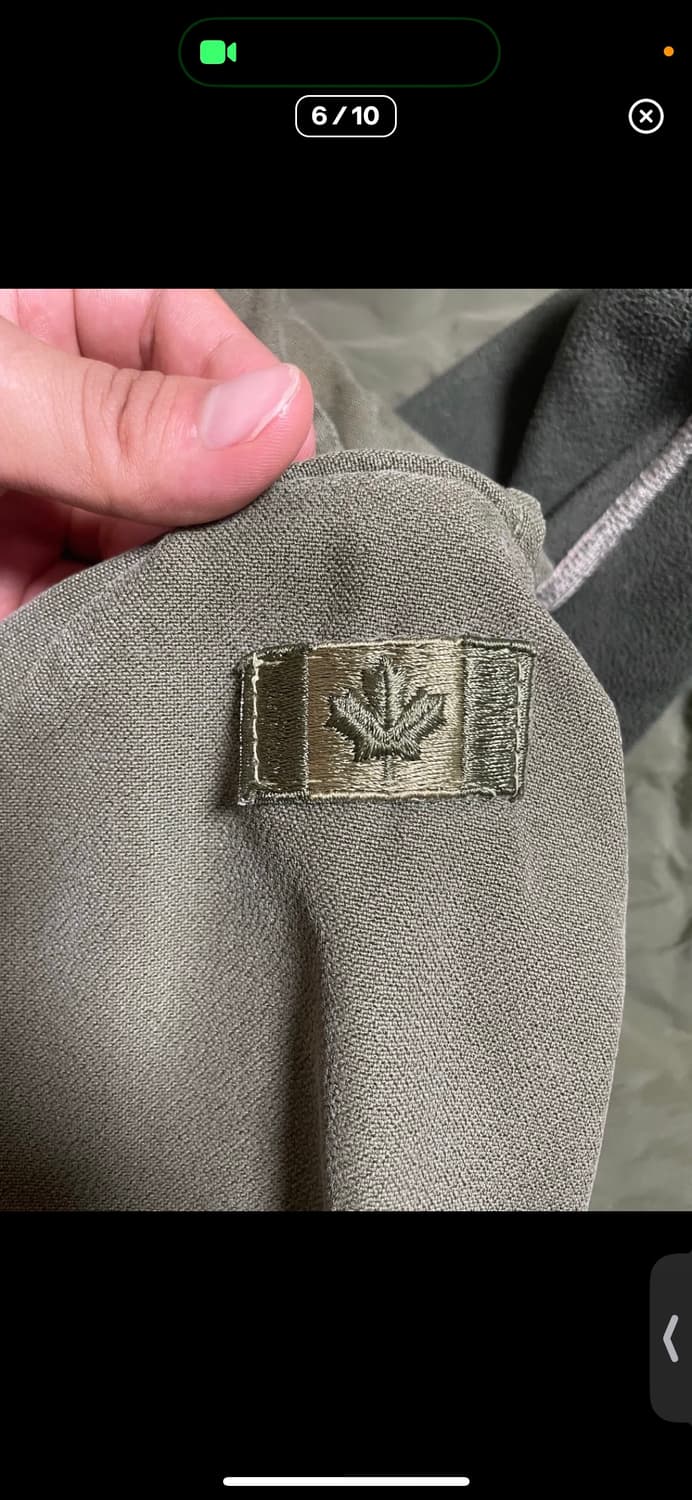 80s 캐나다군 필드자켓 + 라이너 상품이미지5