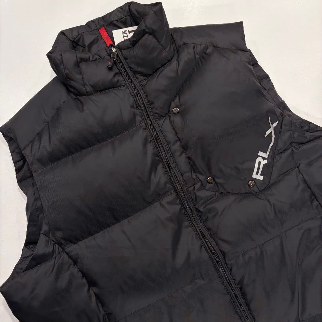 [L] 폴로 RLX 랄프로렌 블랙 패딩 조끼 베스트 B982 상품이미지3