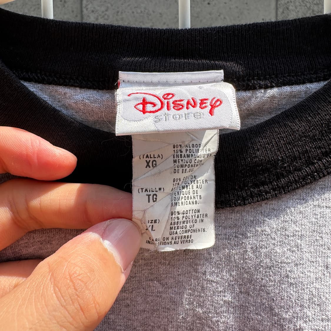 00's disney mickey mouse ringer t shirt 상품이미지3