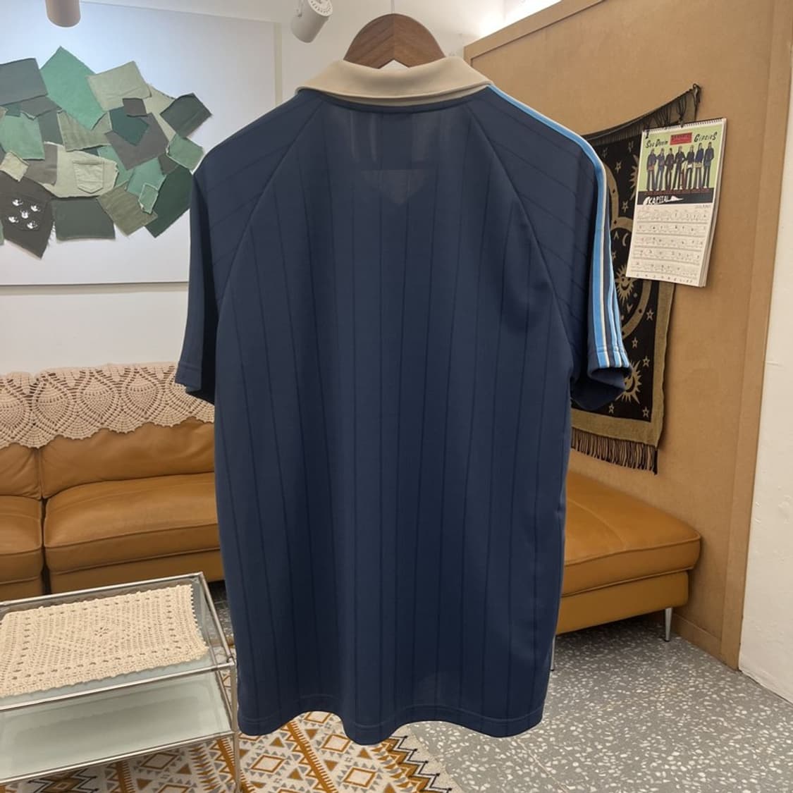 아디다스 올드스쿨 레트로 풋볼 축구 져지 반팔티 L C10770 상품이미지4