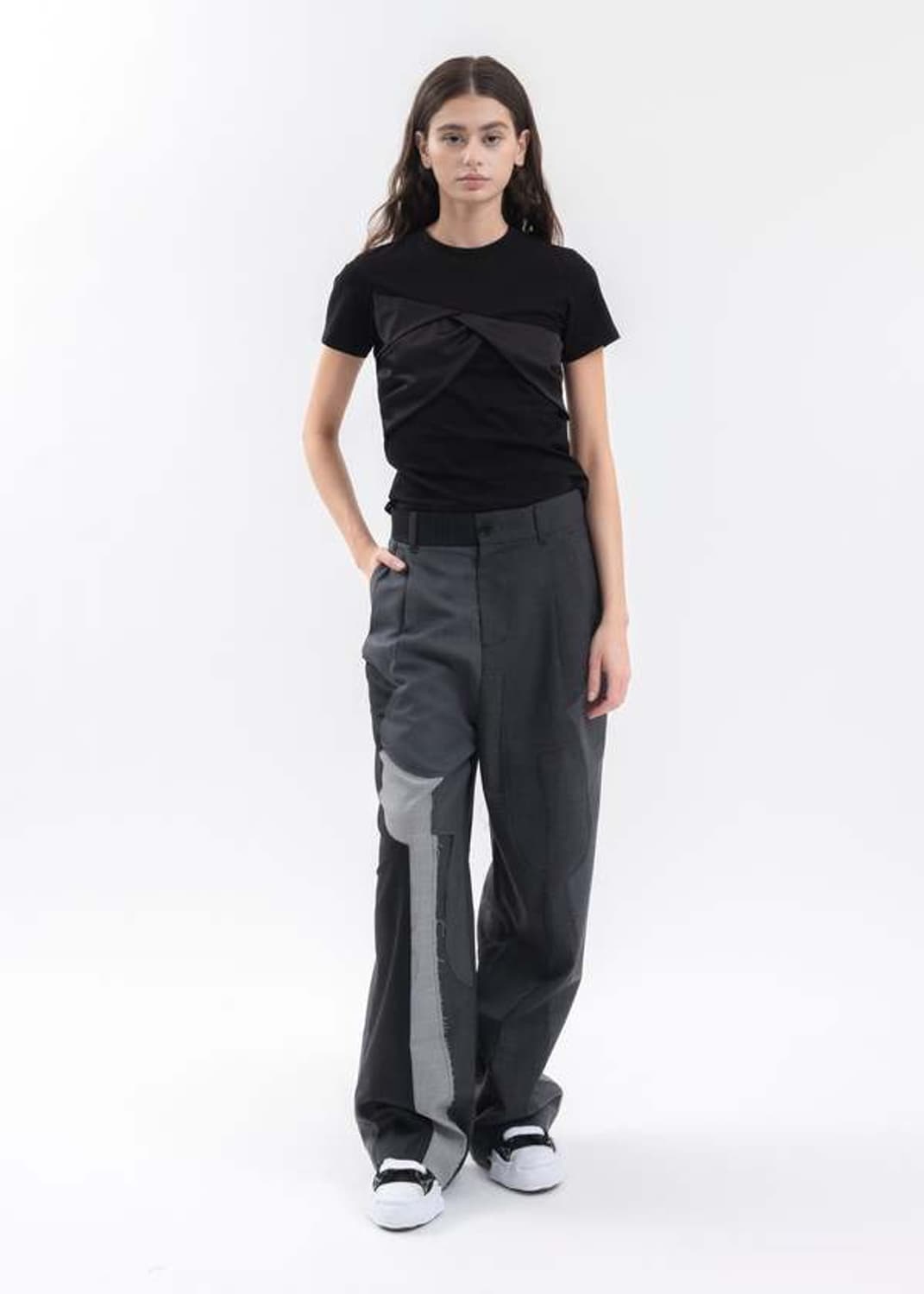 펑첸왕 패치워크 트라우저 상품이미지4