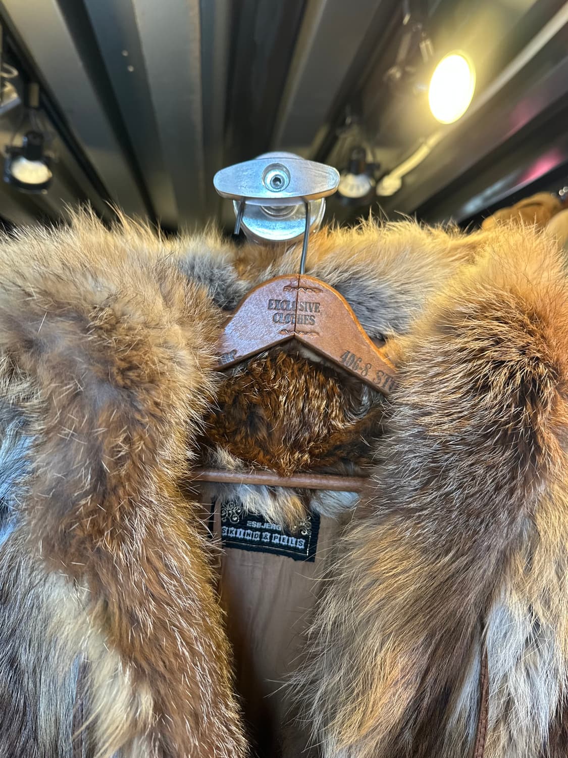 euro 헤비 리얼 퍼 코트 Made in denmark 상품이미지3